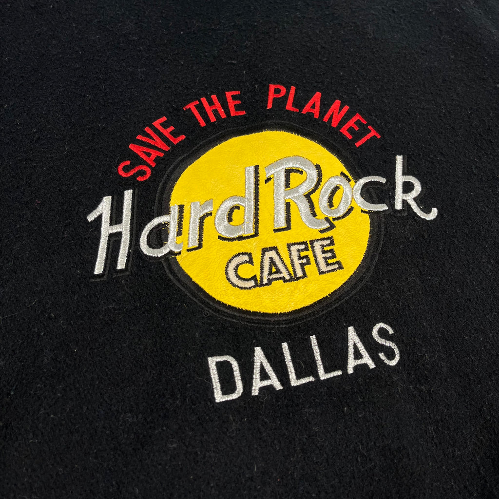 Vintage Hard Rock Cafe Dallas Varsity Jacket XL