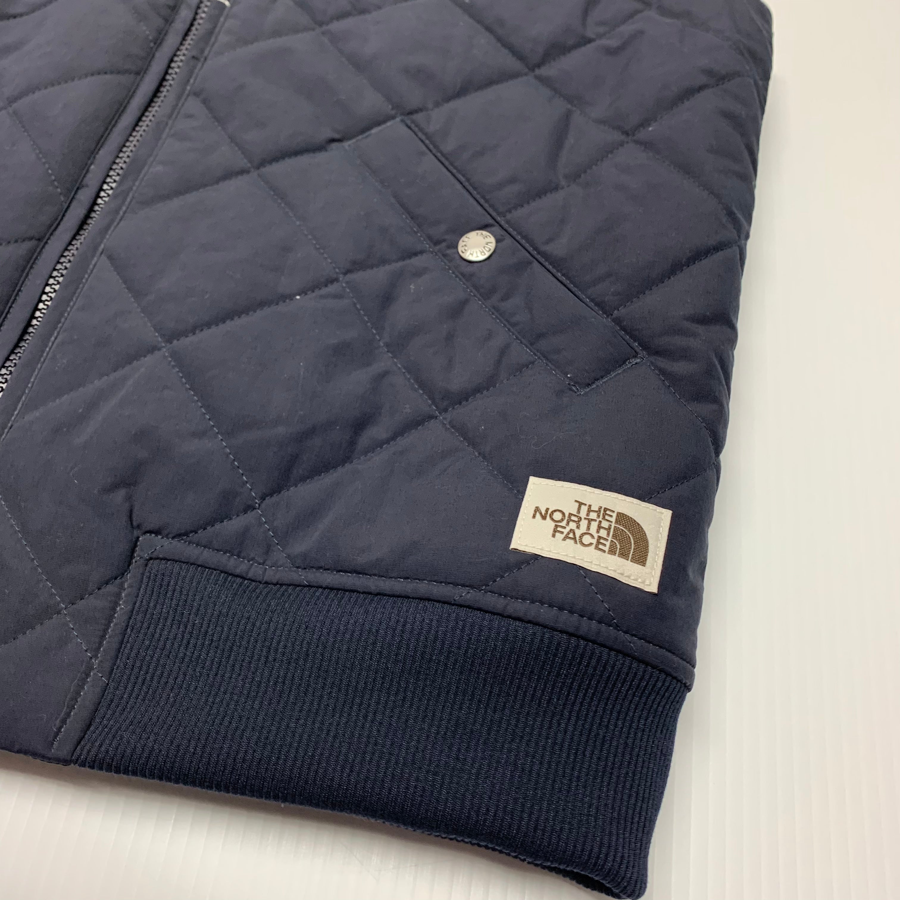 Sherpa Lined North Face Vest S