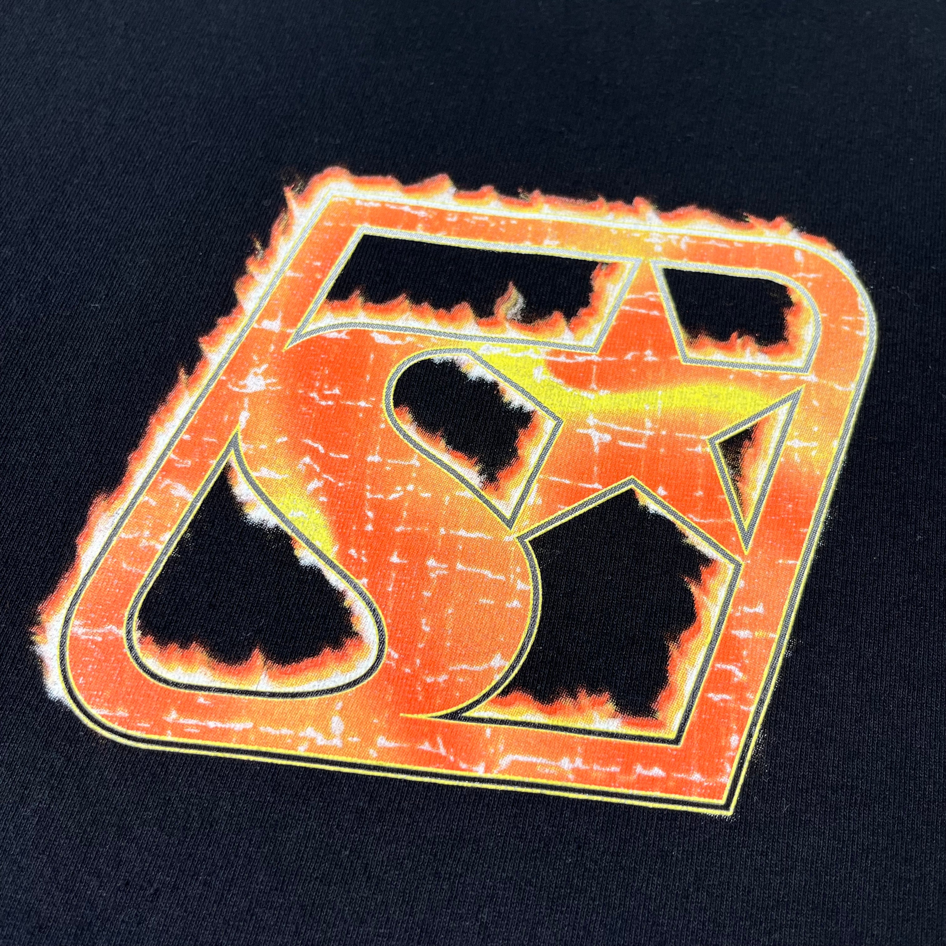 Stussy Flame Star Graphic Tee L