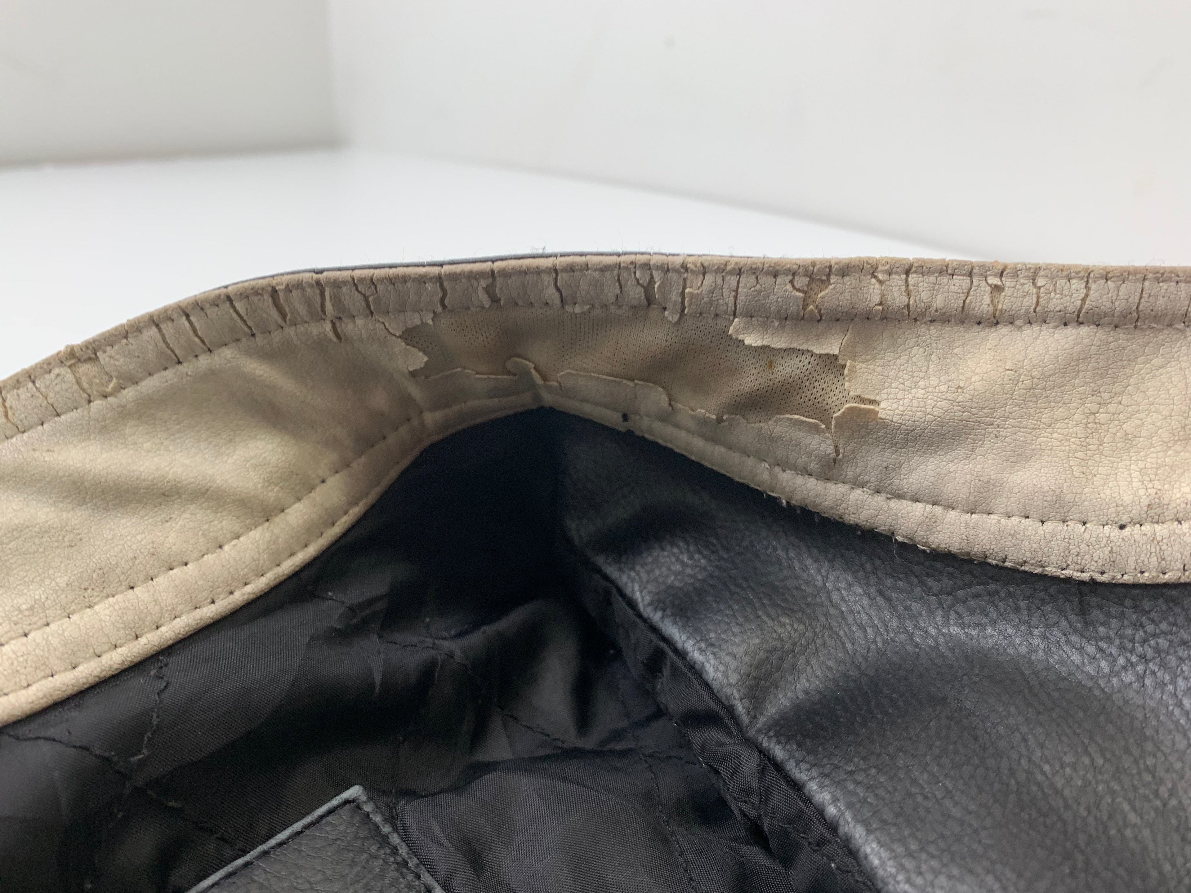 Whispering Smith Leather Moto Jacket L