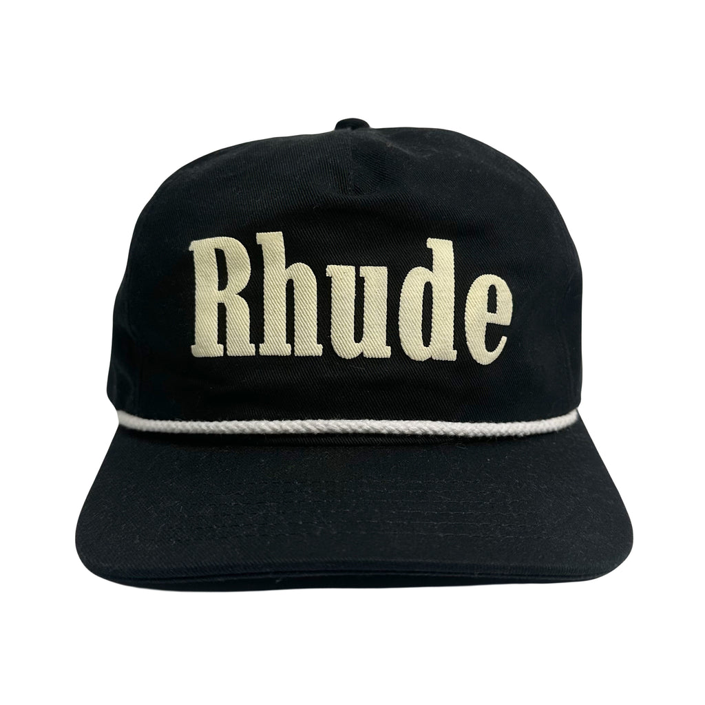Rhude Puffprint Snapback Hat