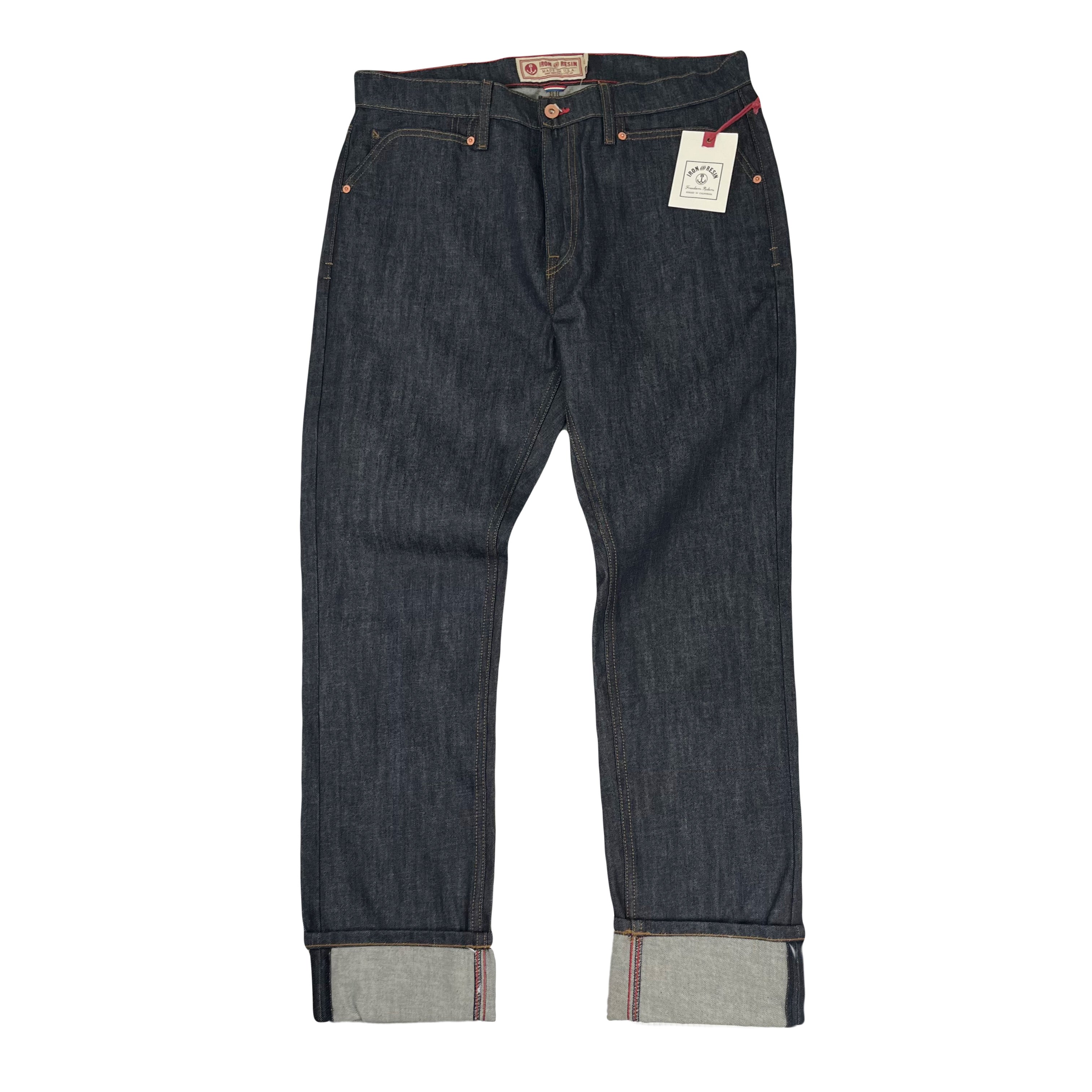 Iron And Resin Enduro Dark Wash Denim 36