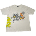 Stussy Strike Pigment Dyed Abstract Graphic Tee L