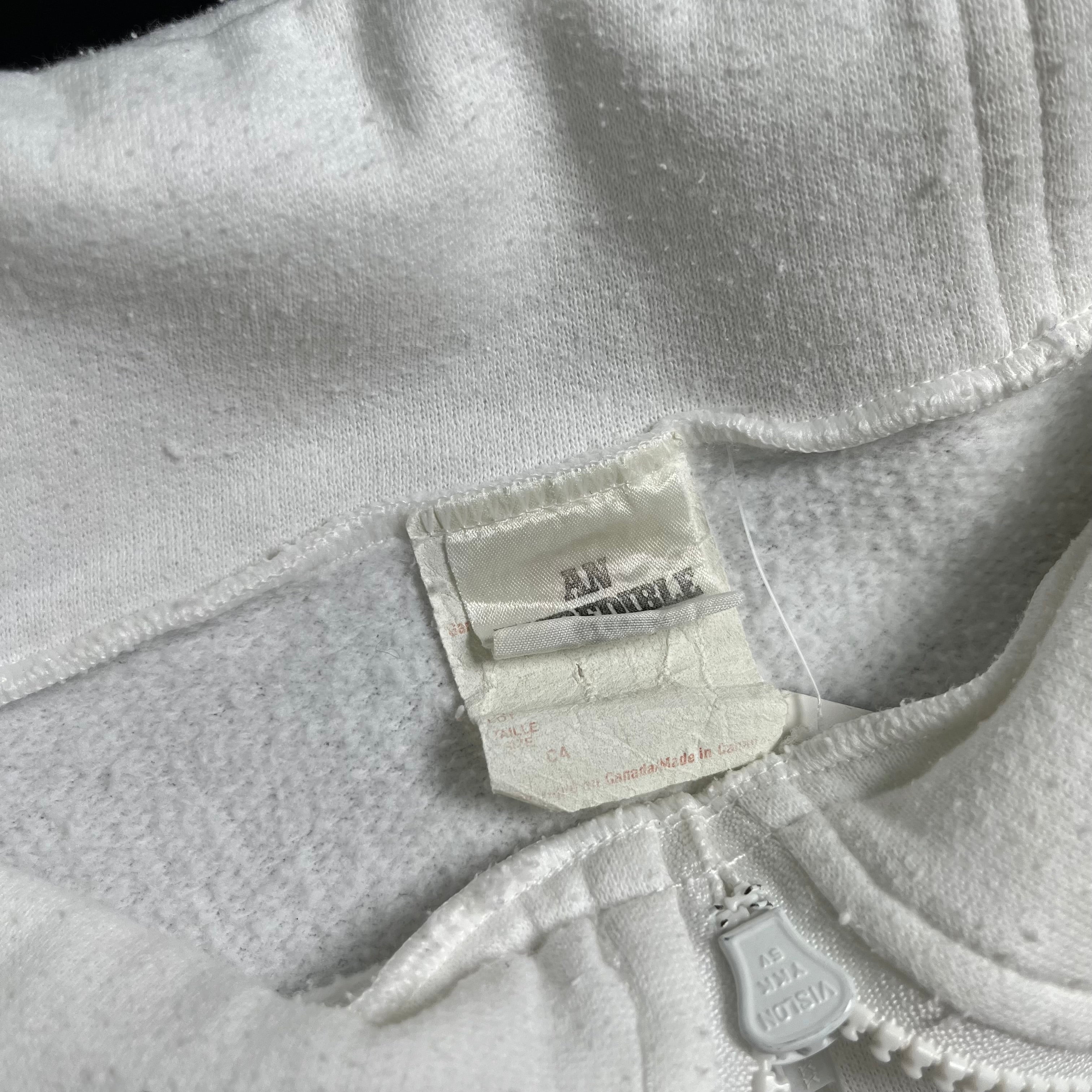 1989 Flintstones 1/4 Zip Sweatshirt XL