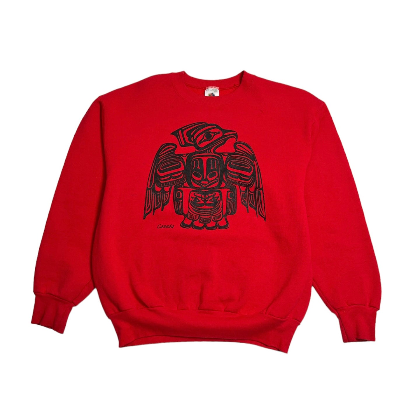 Vintage Canada Art Graphic Crewneck L