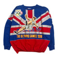 80s Adidas Olympic Games London AOP Crewneck L