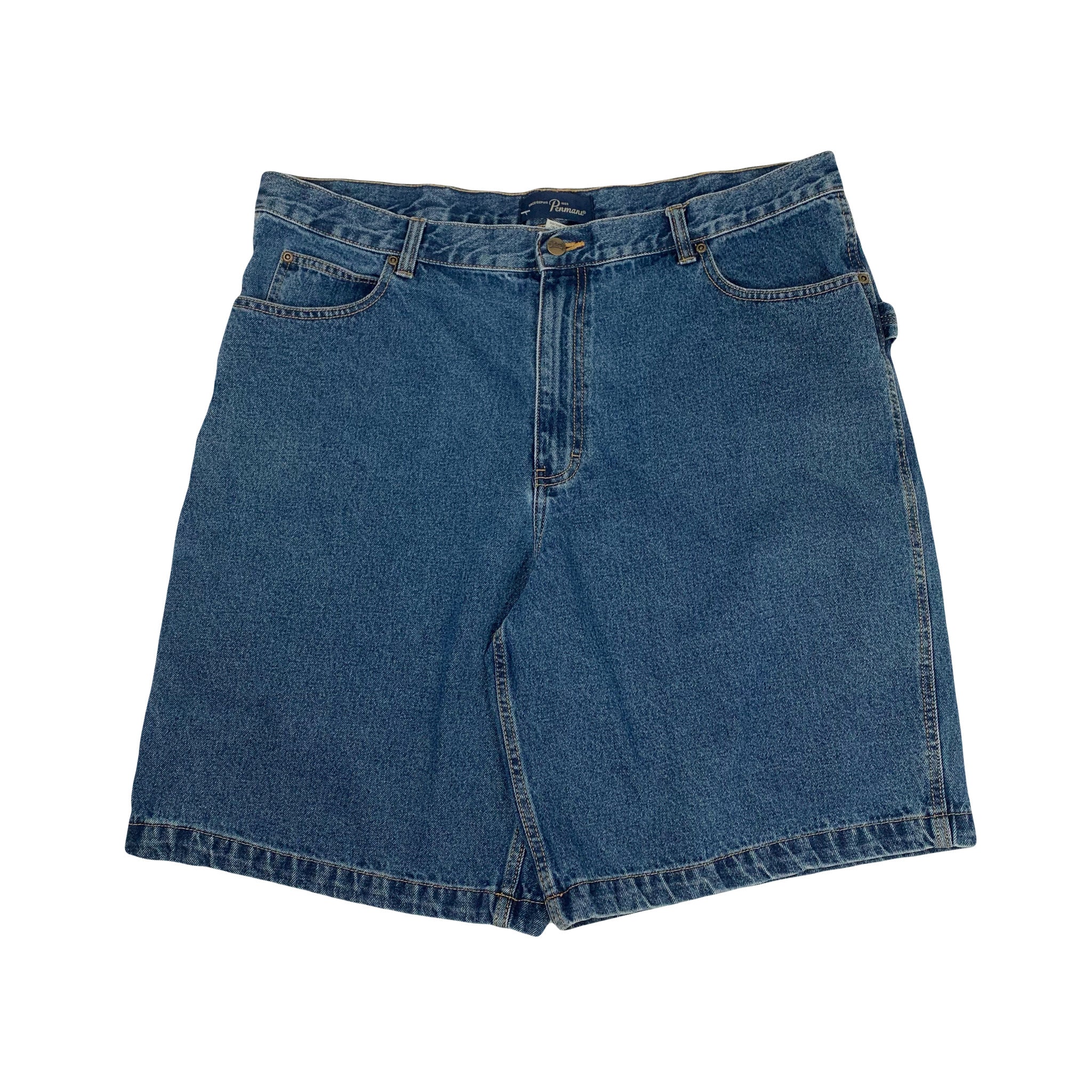 Vinage Penmans Dark Wash Denim Shorts 40