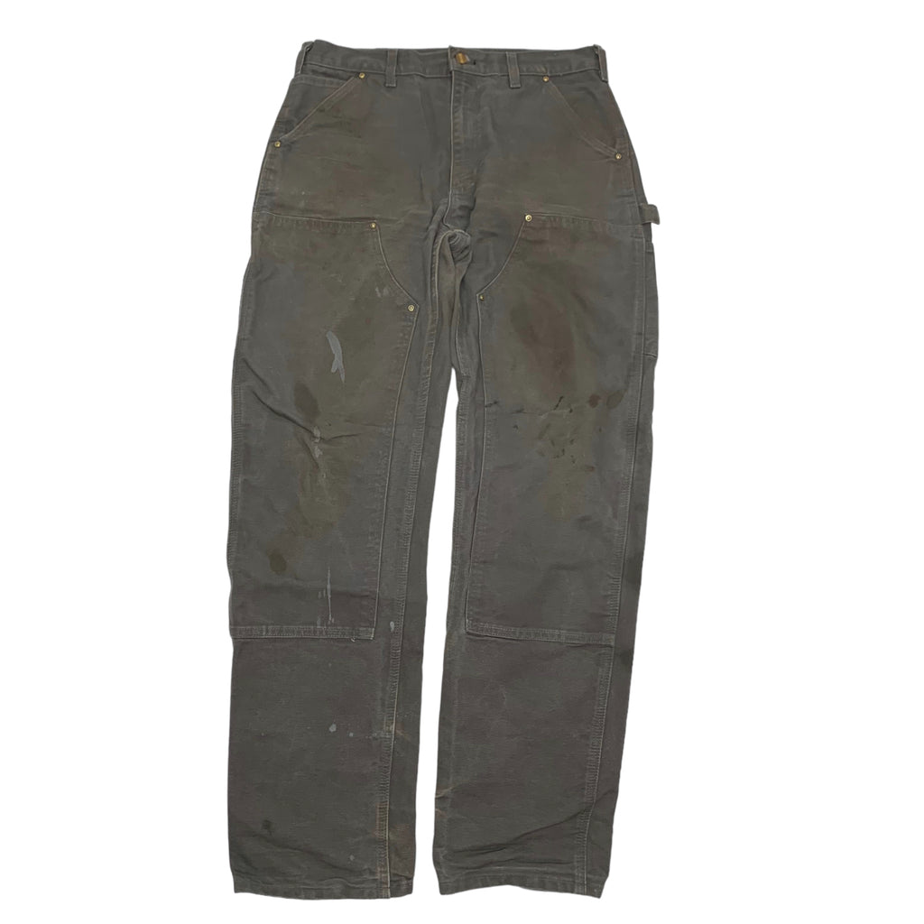 Carhartt Grey Double Knee Denim 34x34 0411