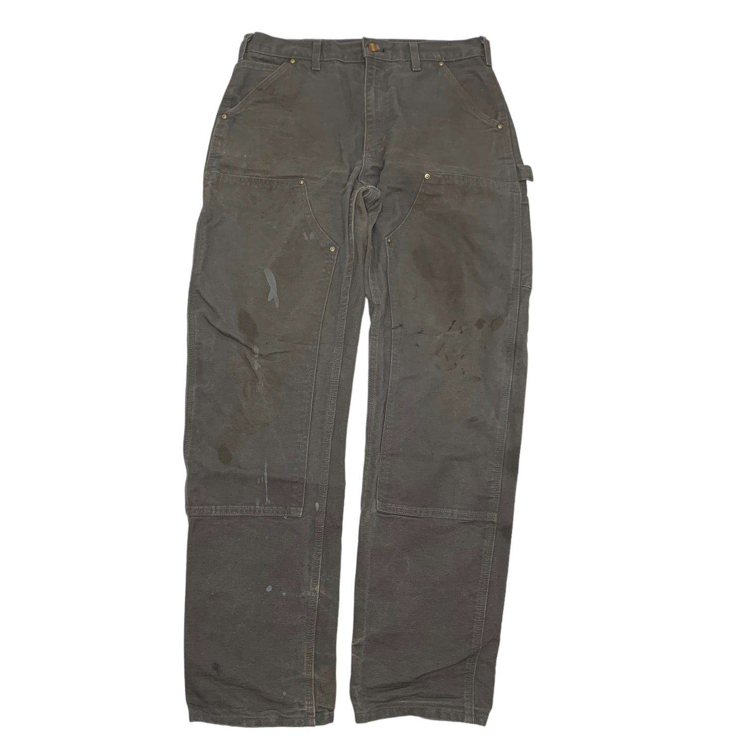 Carhartt Grey Double Knee Denim 34x34 0411