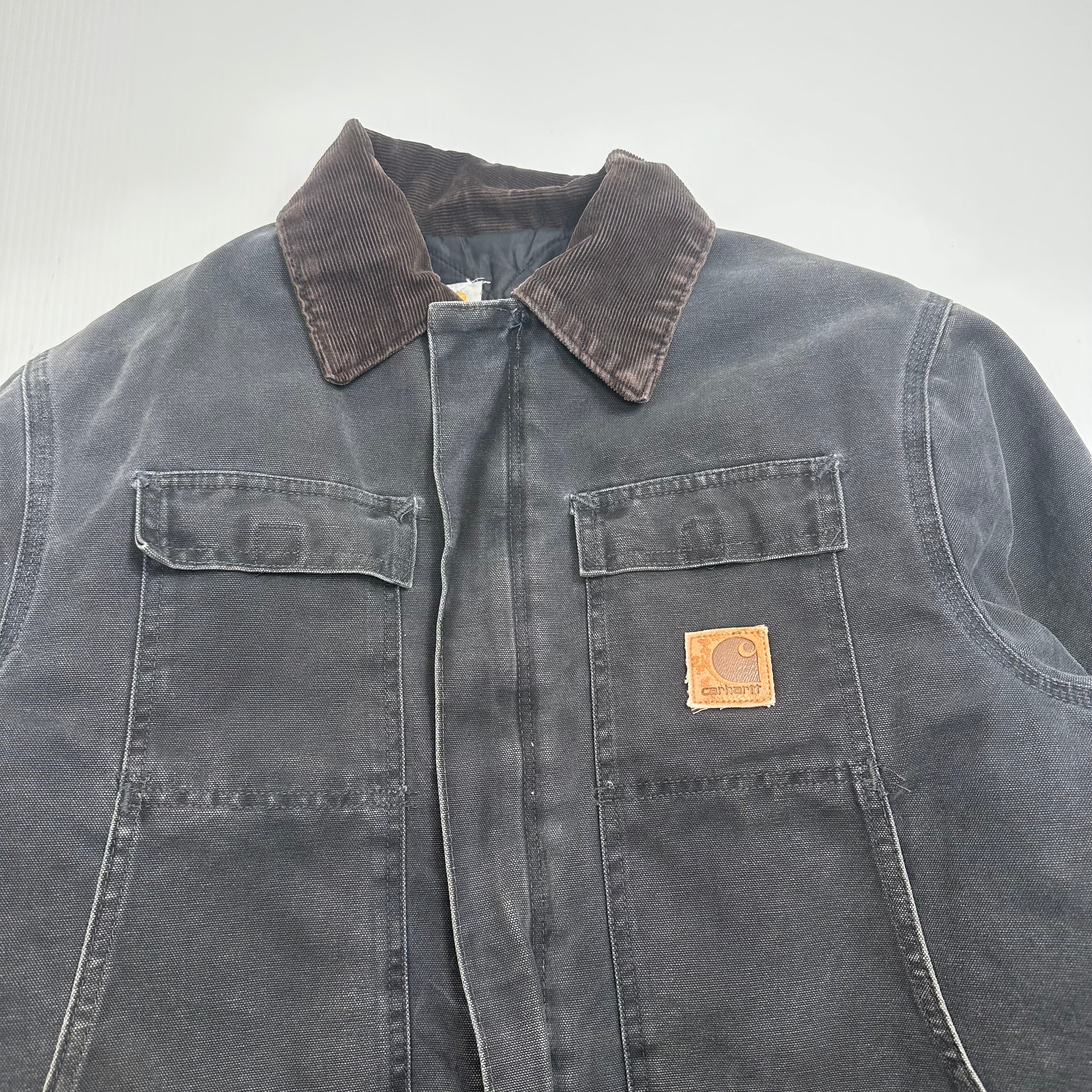 Vintage Carhartt Full Zip Chore Jacket L