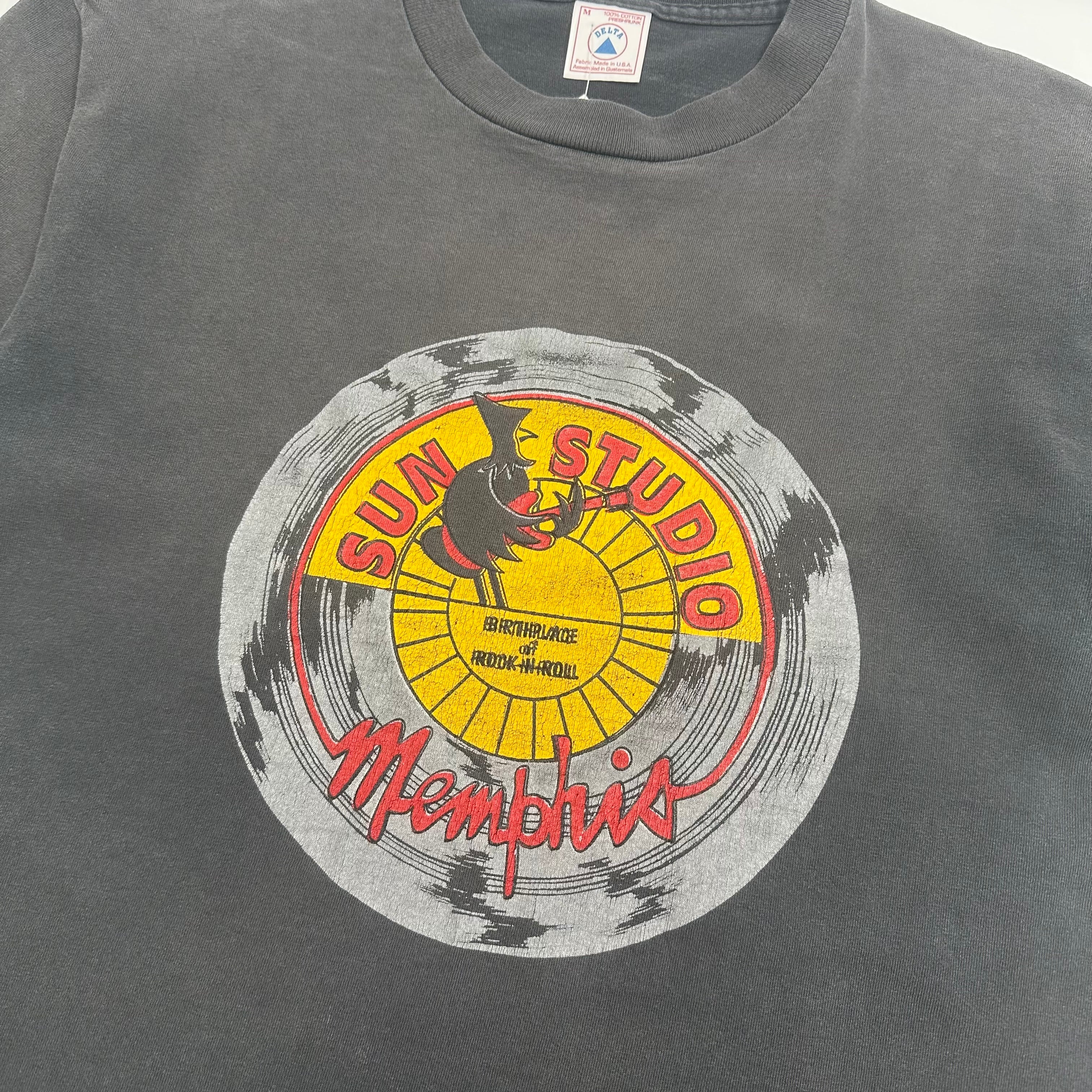 90s Sun Studio Memphis Rock-N-Roll Graphic Tee M