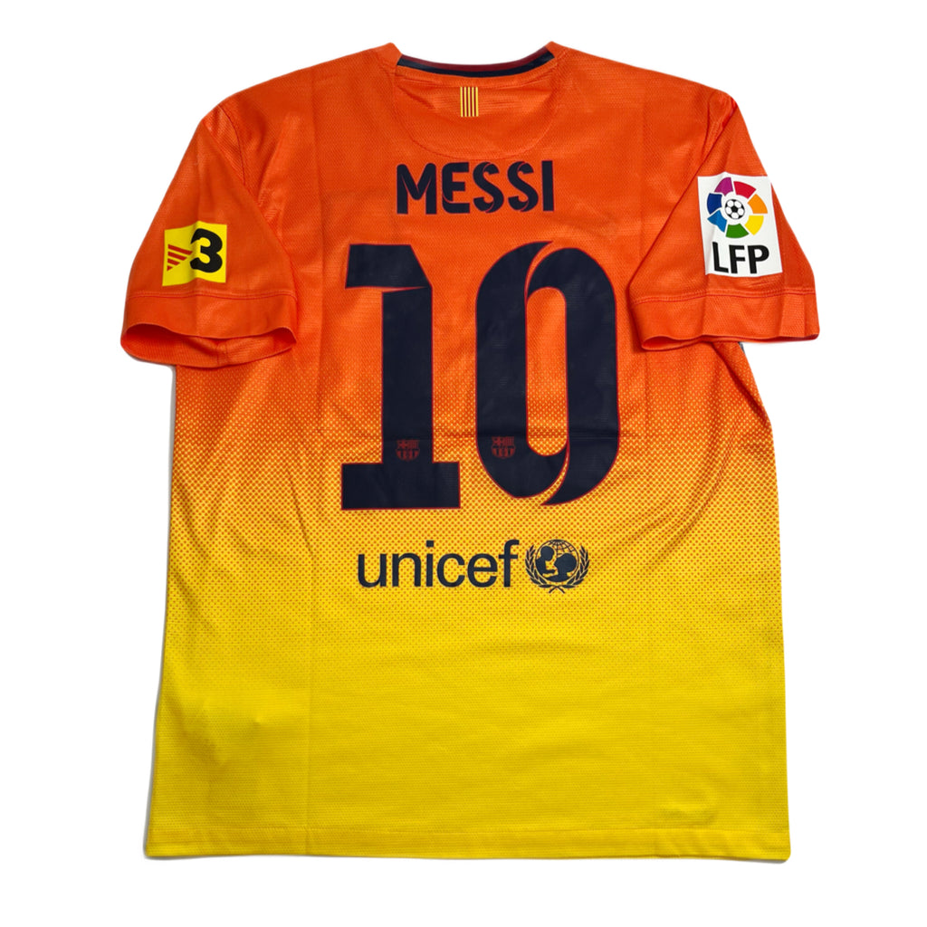 2012-13 FC Barcelona Lionel Messi Away Kit M
