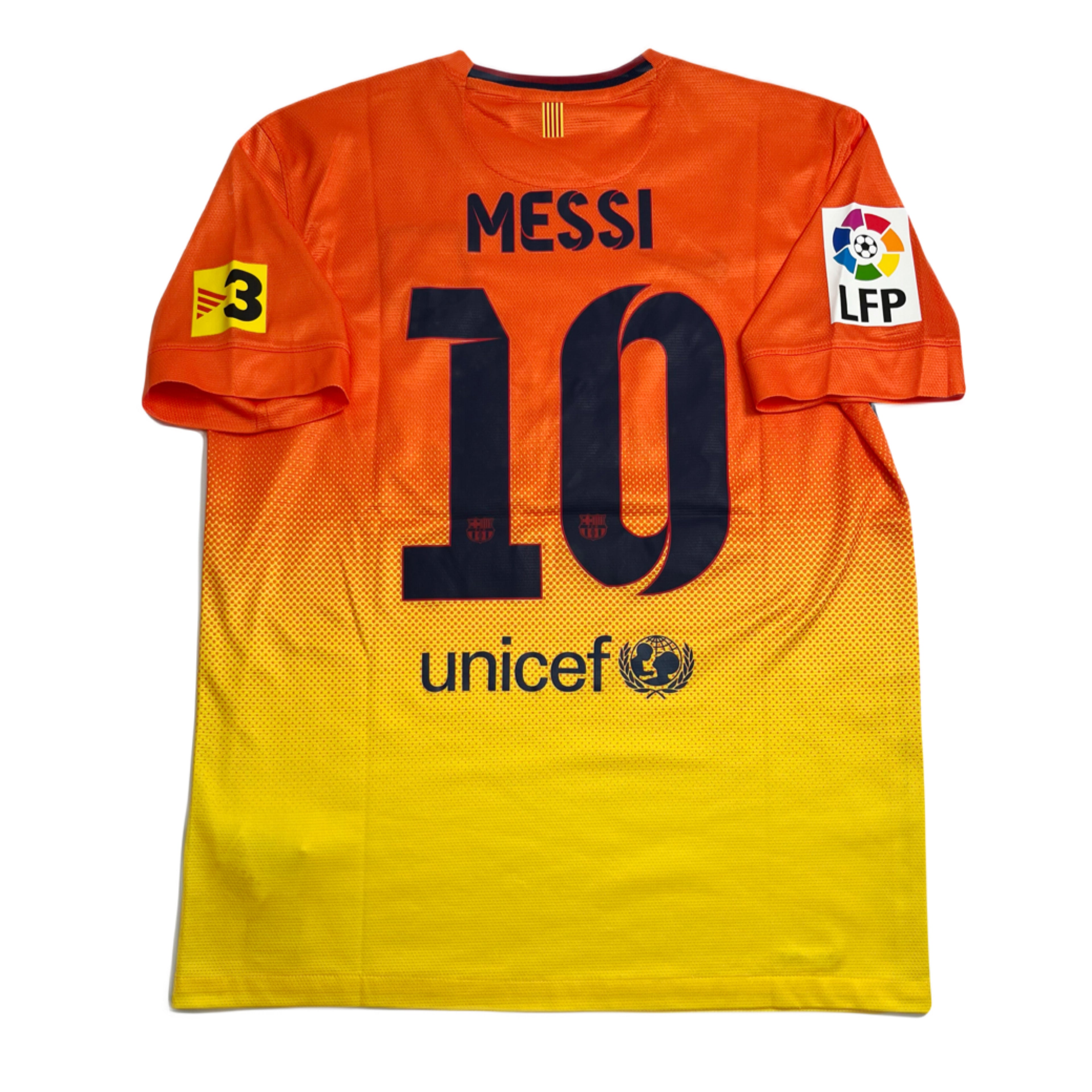 2012-13 FC Barcelona Lionel Messi Away Kit M