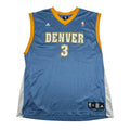 Adidas Denver Nuggets Allen Iverson #3 Basketball Jersey XL