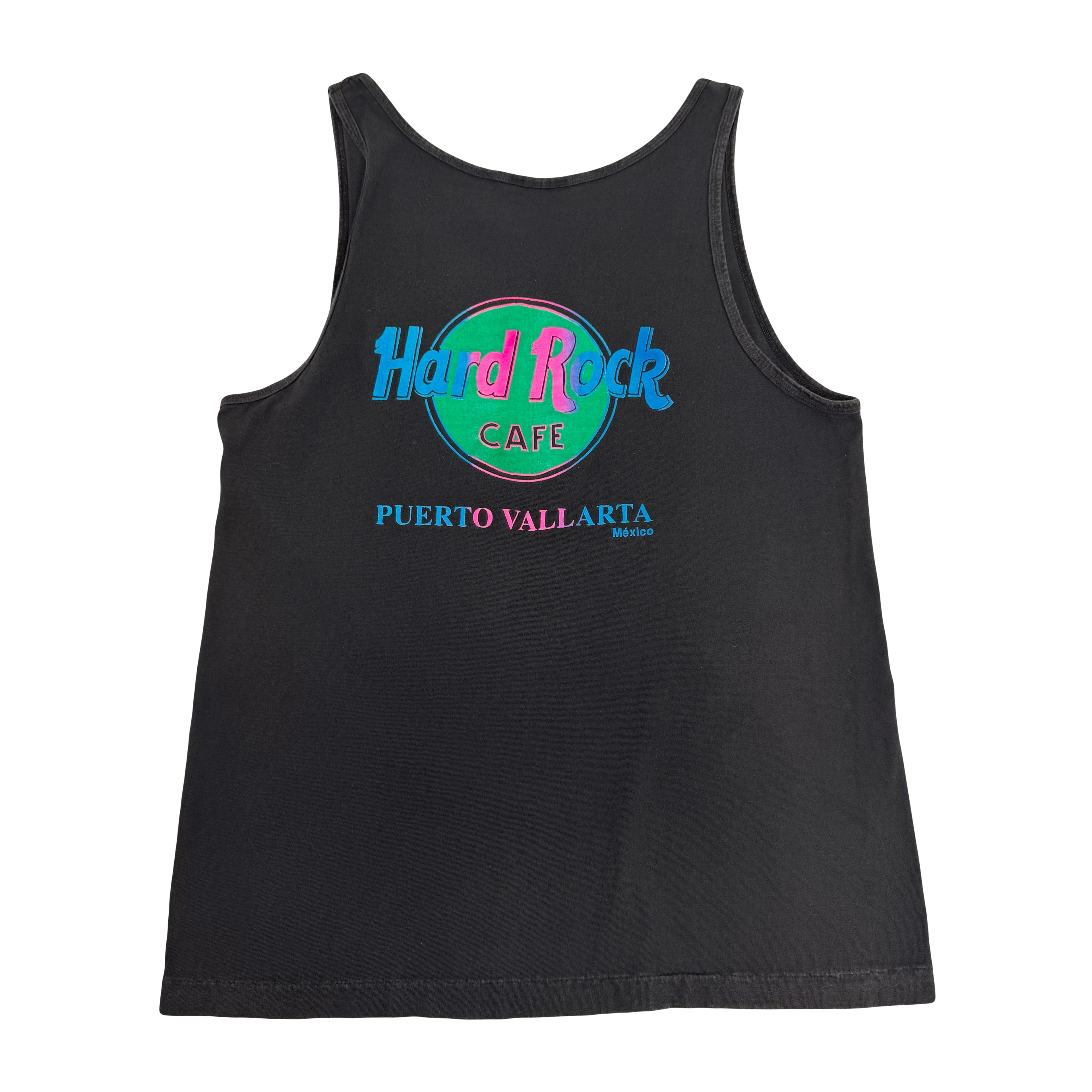 Vintage Hard Rock Cafe Puerto Vallarta Tank Top L