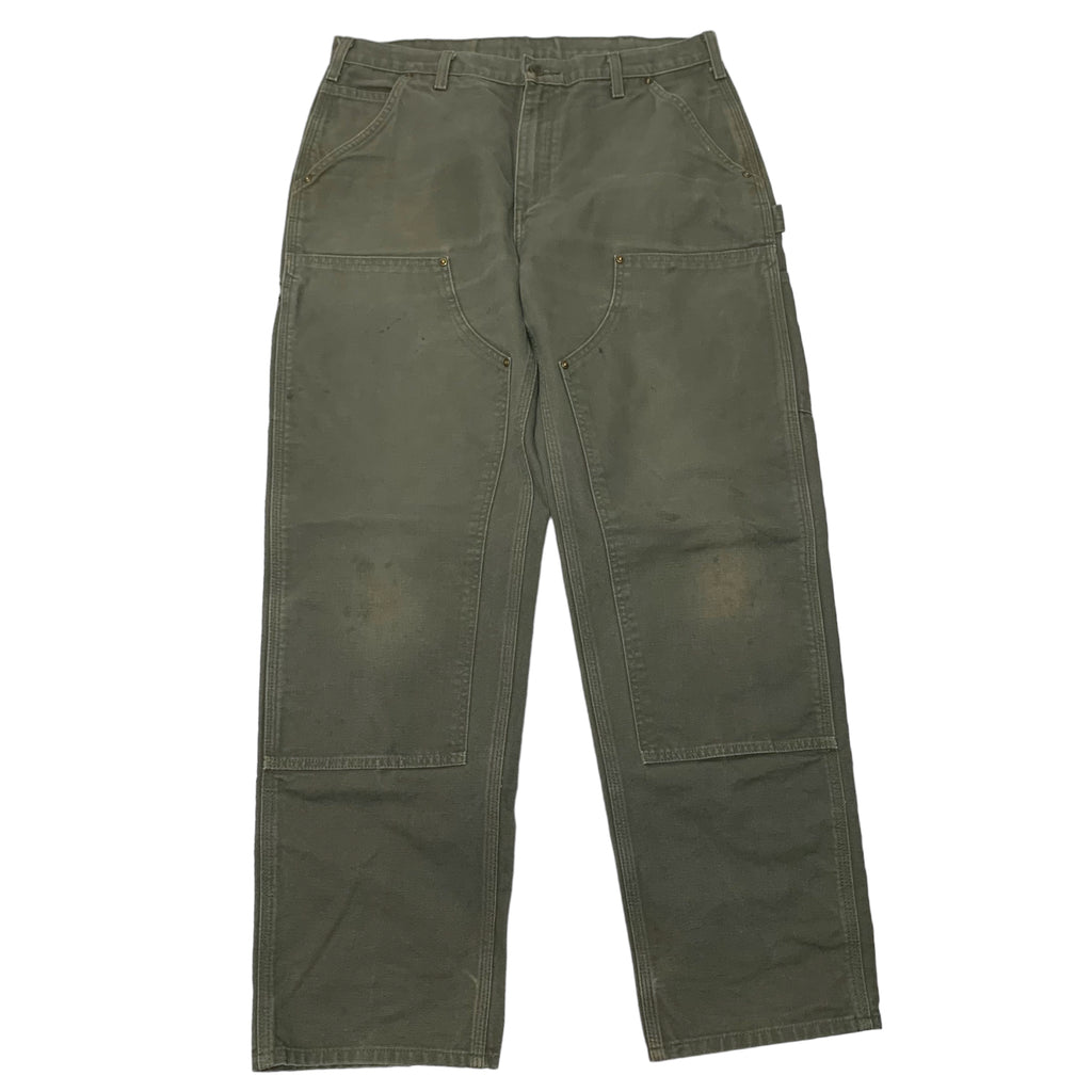 Olive Carhartt Double Knee Denim 34
