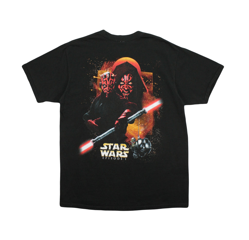 Vintage Star Wars Episode 1 Darth Maul Graphic Tee XL