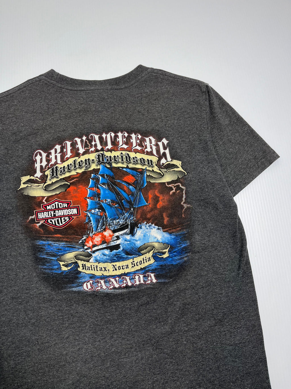 Harley Davidson Privateers Halifax Tee M