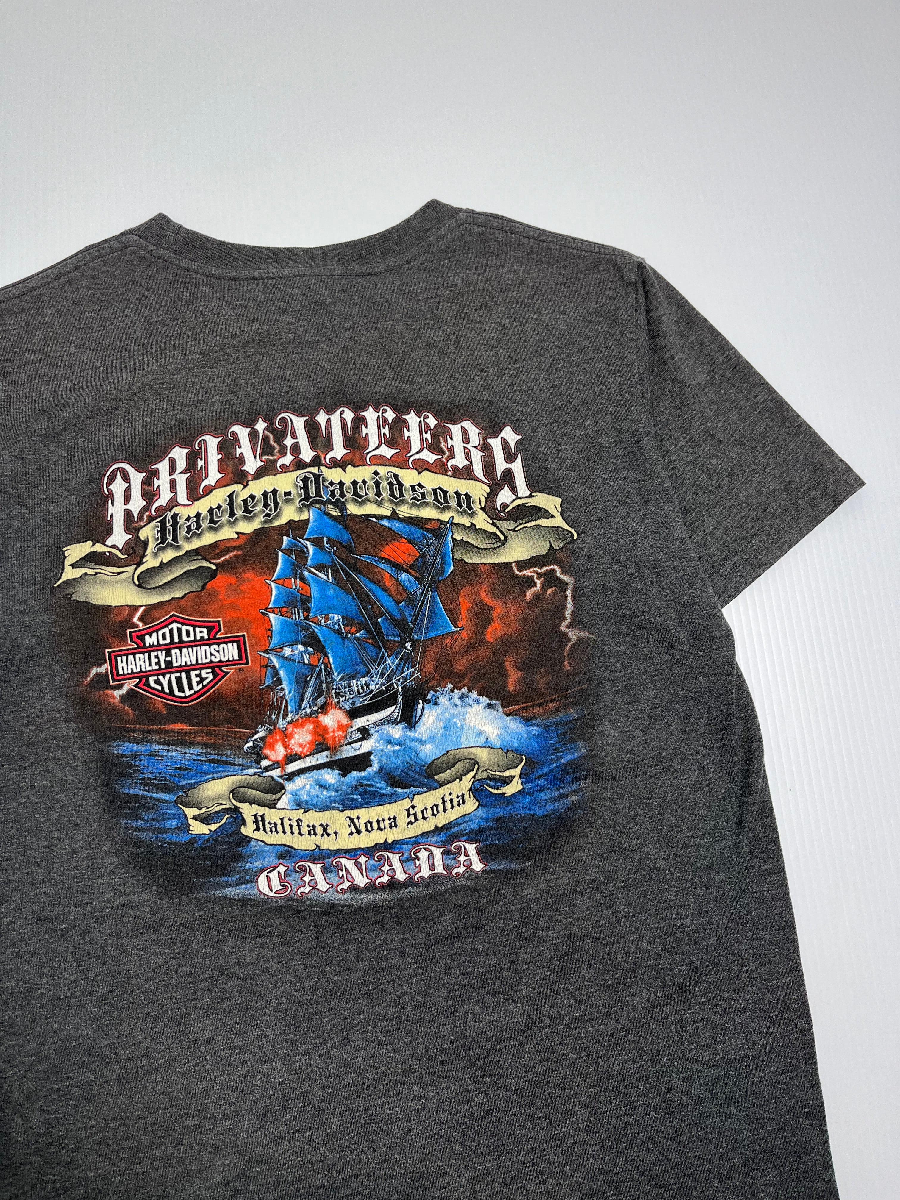Harley Davidson Privateers Halifax Tee M