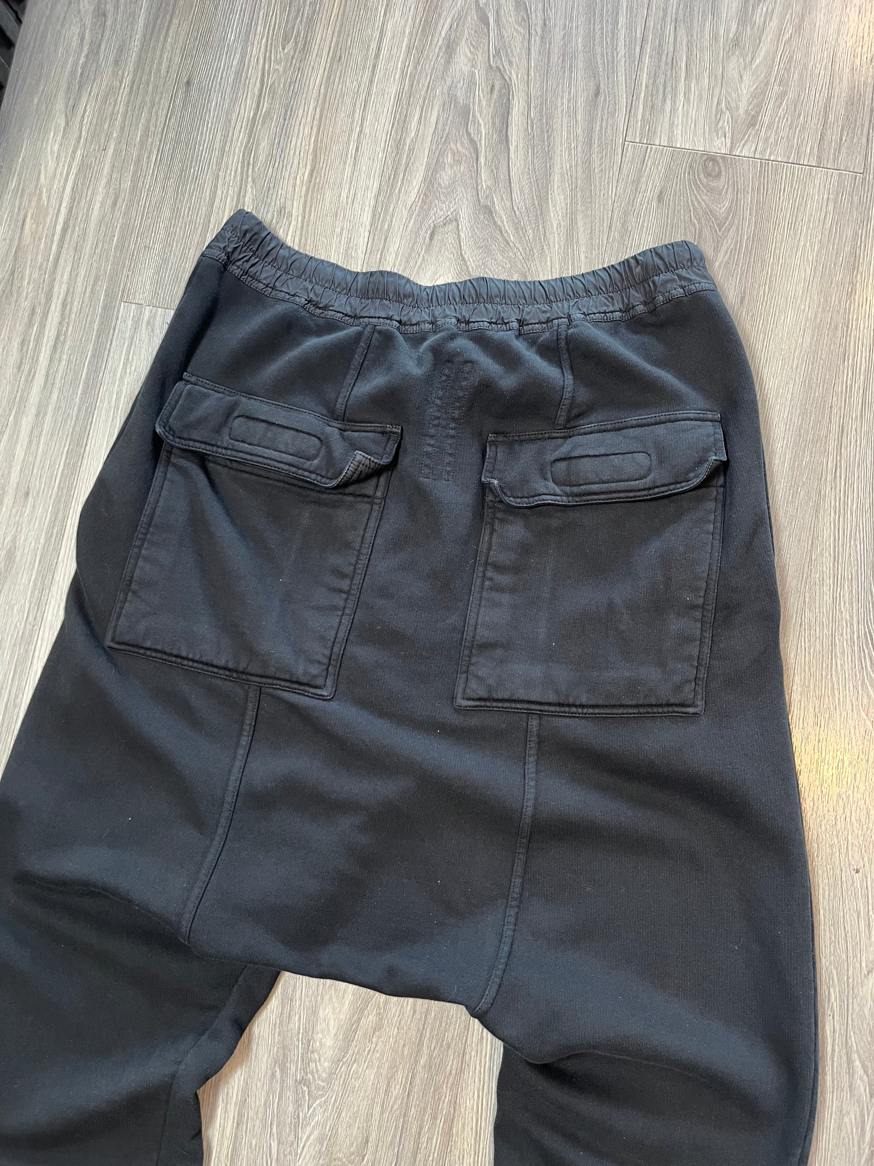 Rick Owens Drkshdw Drop Crotch Jogger Sweatpants M
