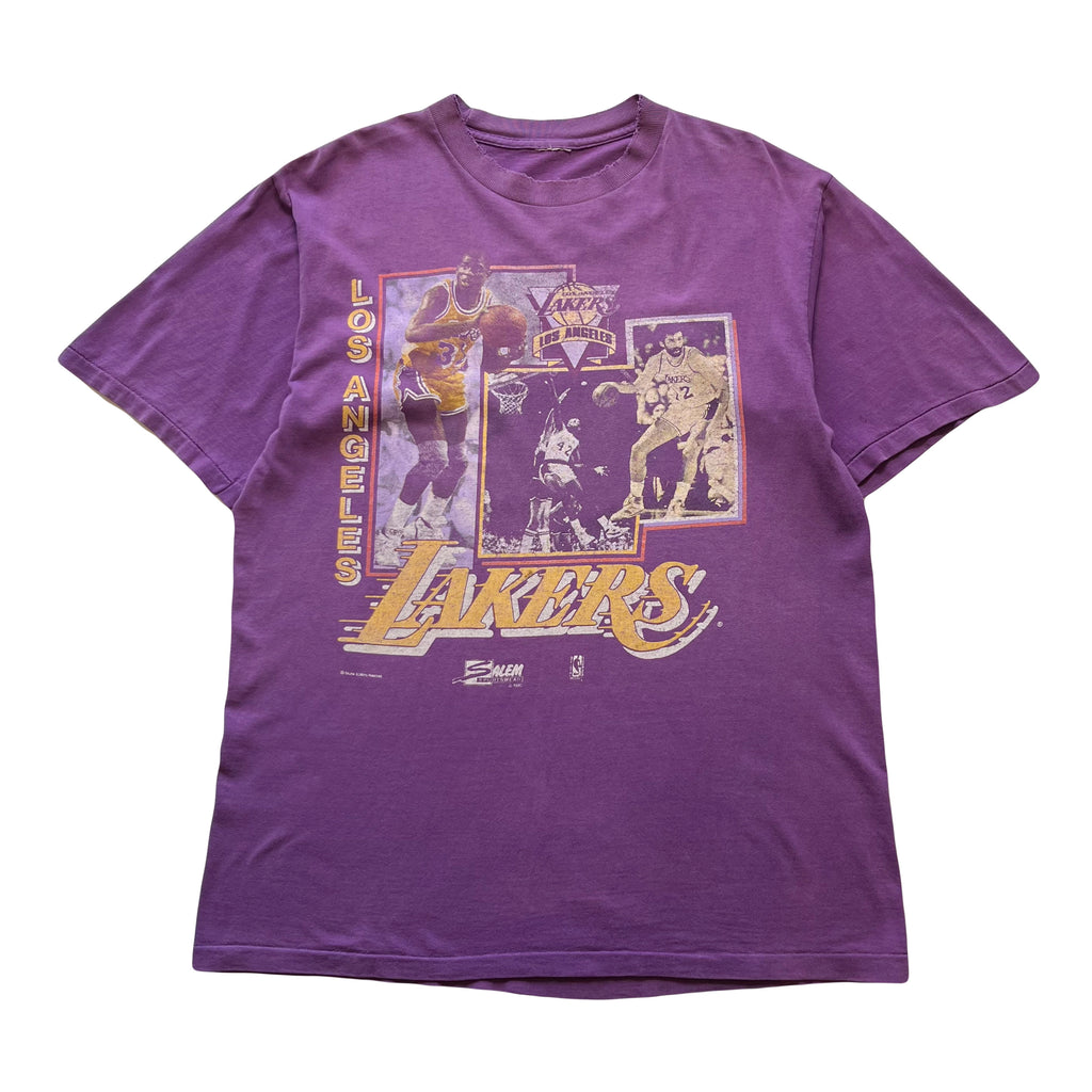 Vintage Salem Sportswear Los Angeles Lakers Faded Graphic Tee XL