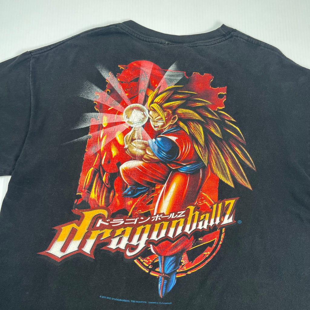 Y2K Dragonball Z Goku Graphic Tee L