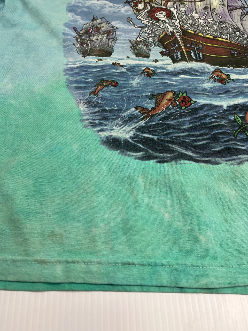 2001 Grateful Dead Ship Of Fools Graphic Tee 3XL