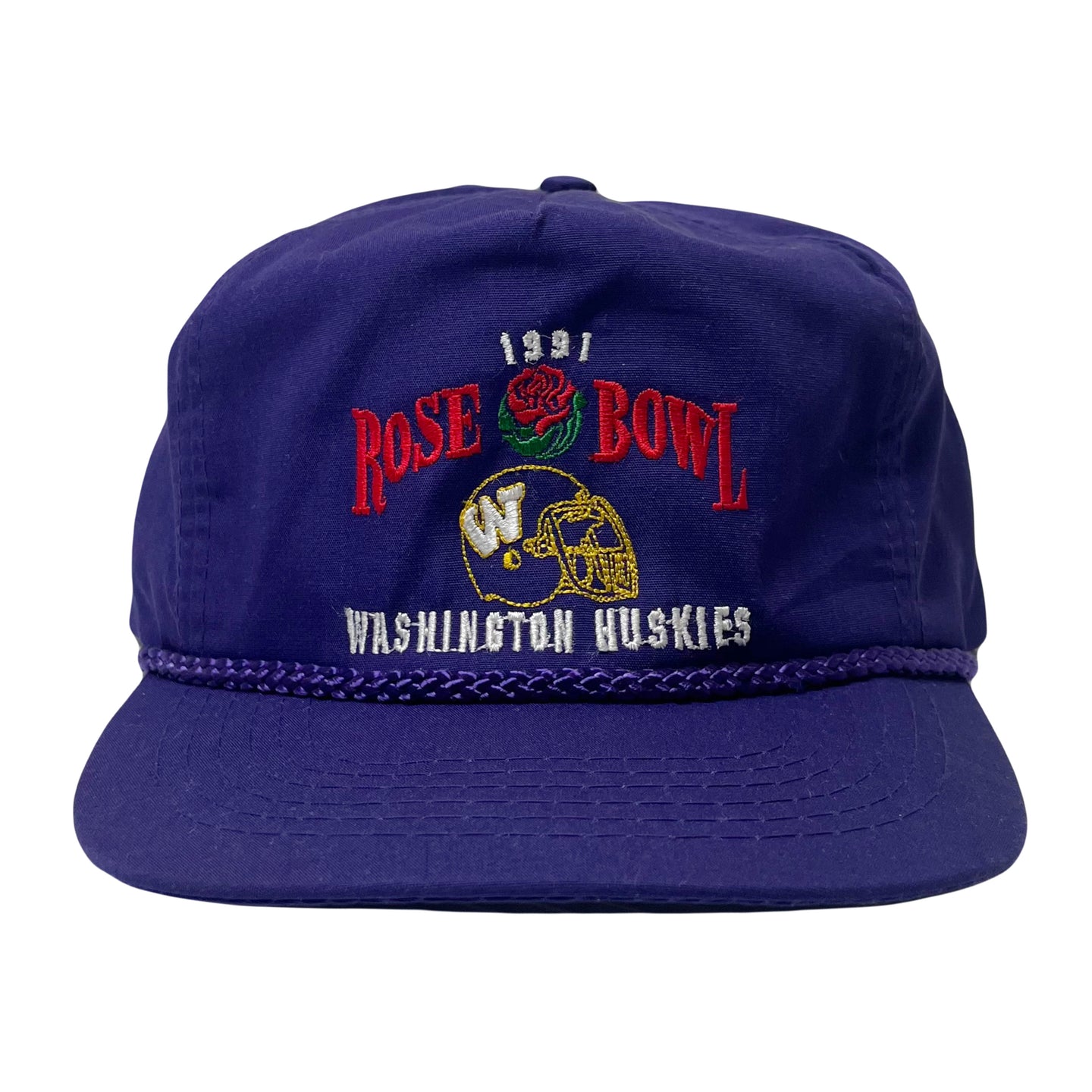 1991 Rose Bowl Washington Huskies Strapback Hat