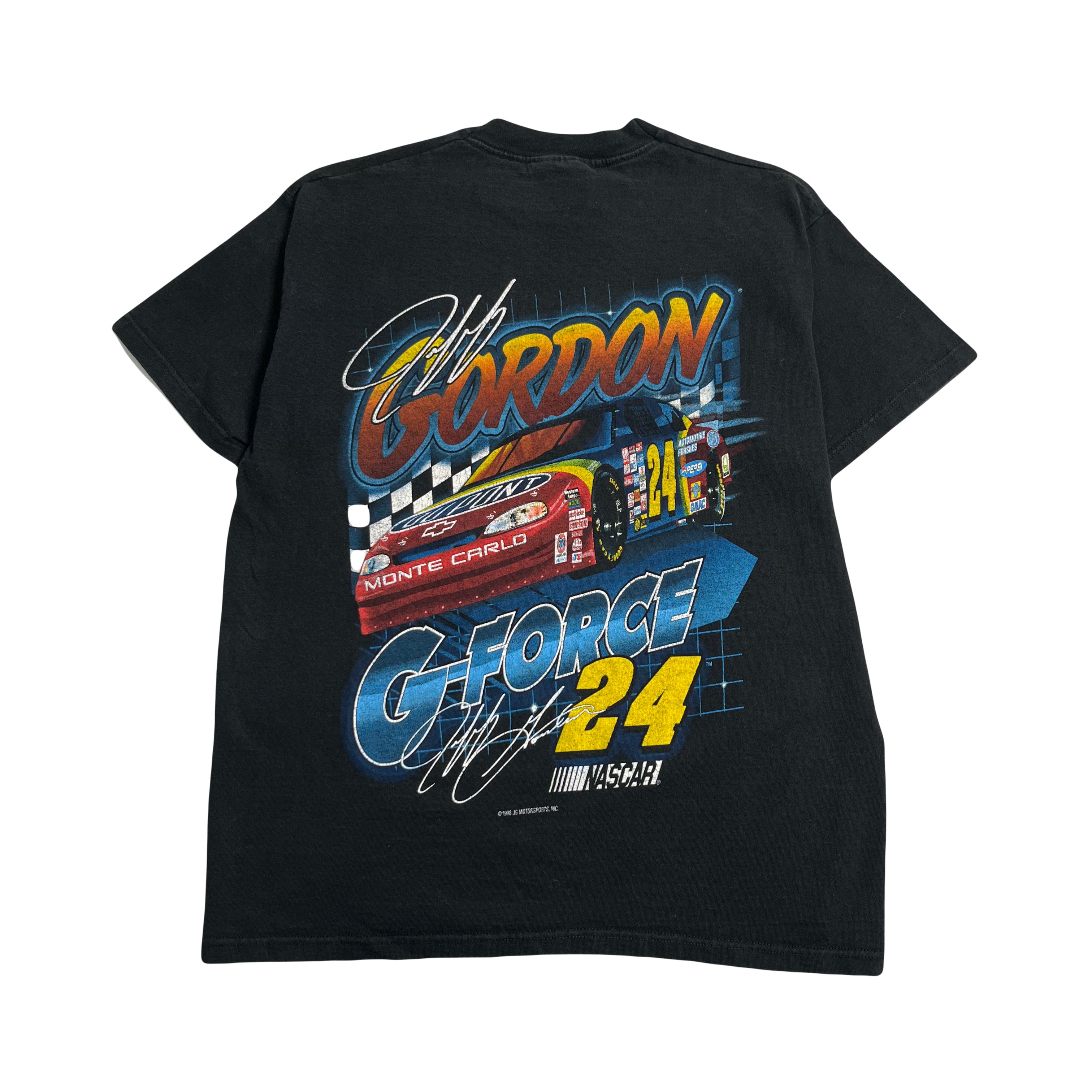 1998 Jeff Gordon Dupont NASCAR Racing Tee L