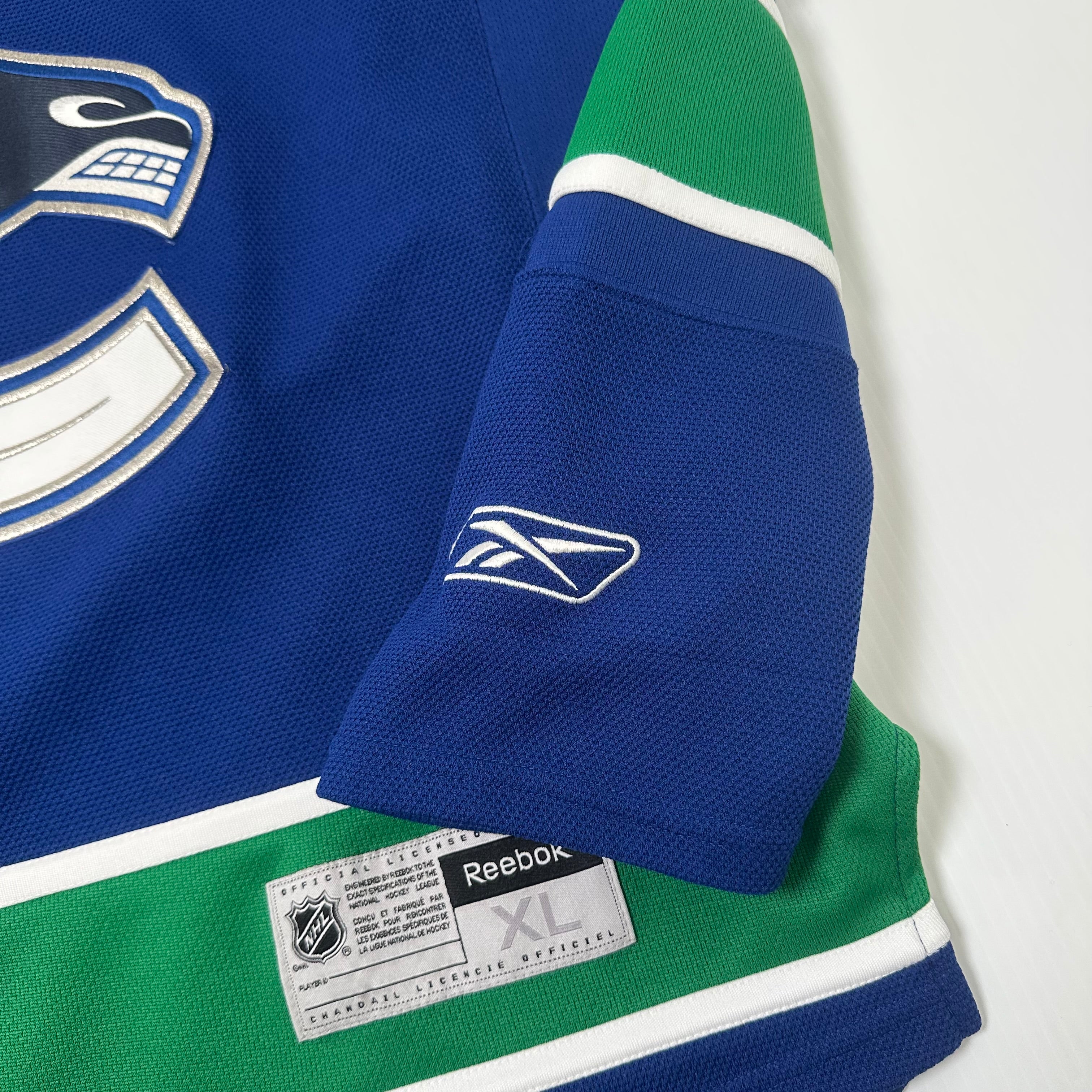 Reebok Vancouver Canucks Luongo #1 NHL Hockey Jersey XL