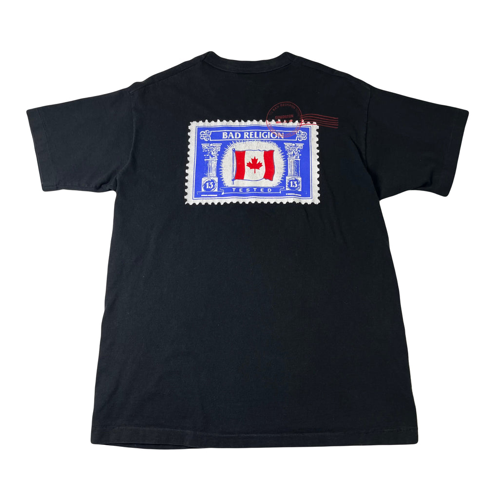 Vintage Bad Religion Edmonton Band Tee L