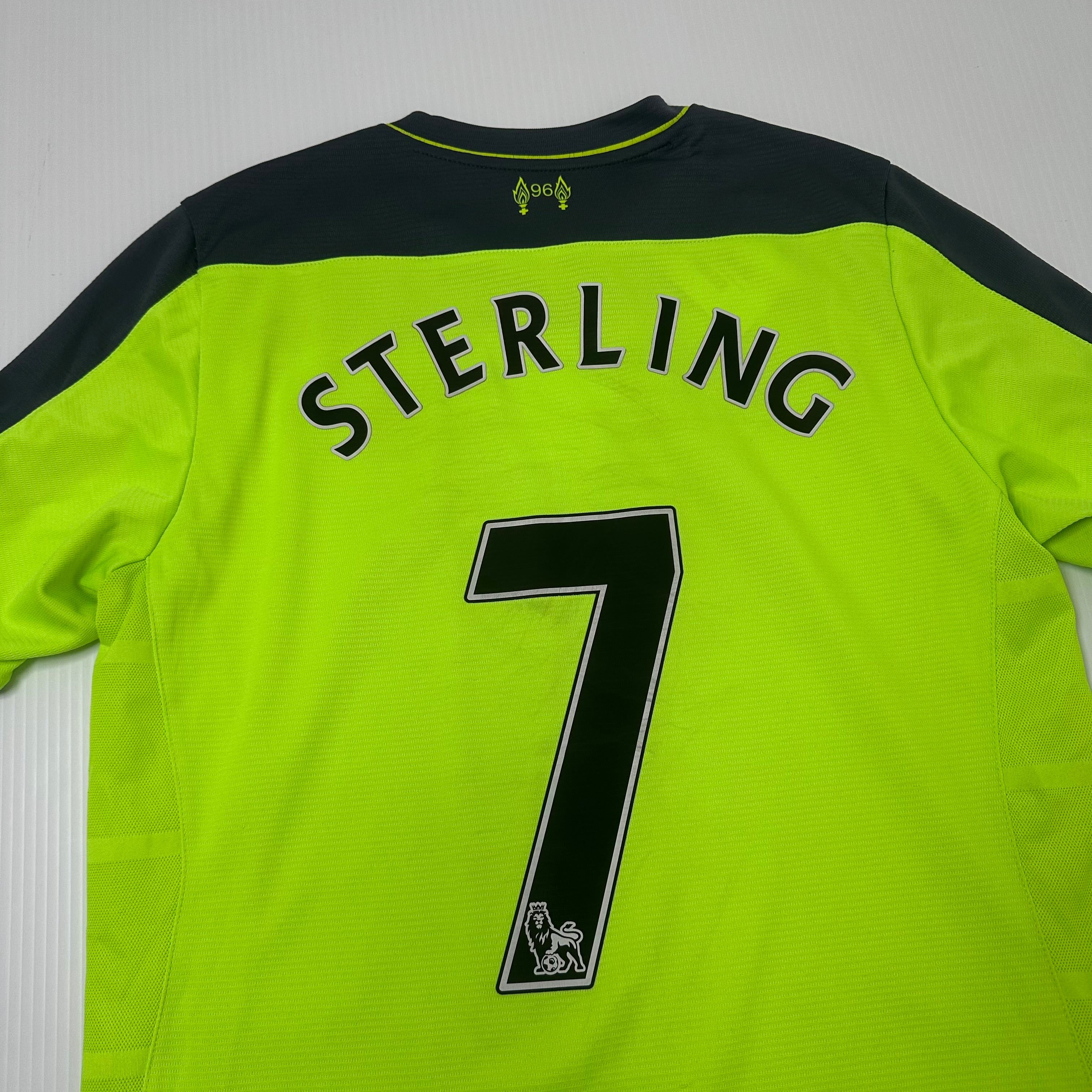 2016-17 New Balance Liverpool FC Sterling #7 Third Kit S