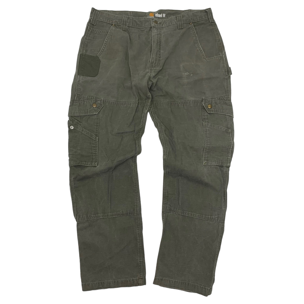 Carhartt Olive Ripstop Denim 38x32