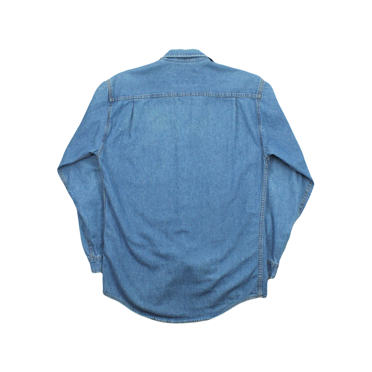 Vintage Levi's Medium Wash Denim Button Up Shirt S