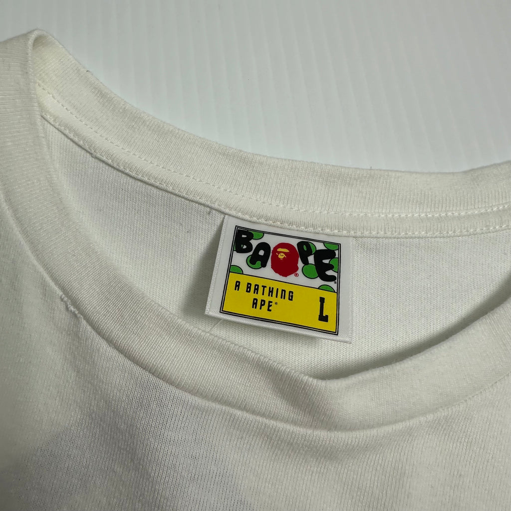 A Bathing Ape Camo Head Tee L