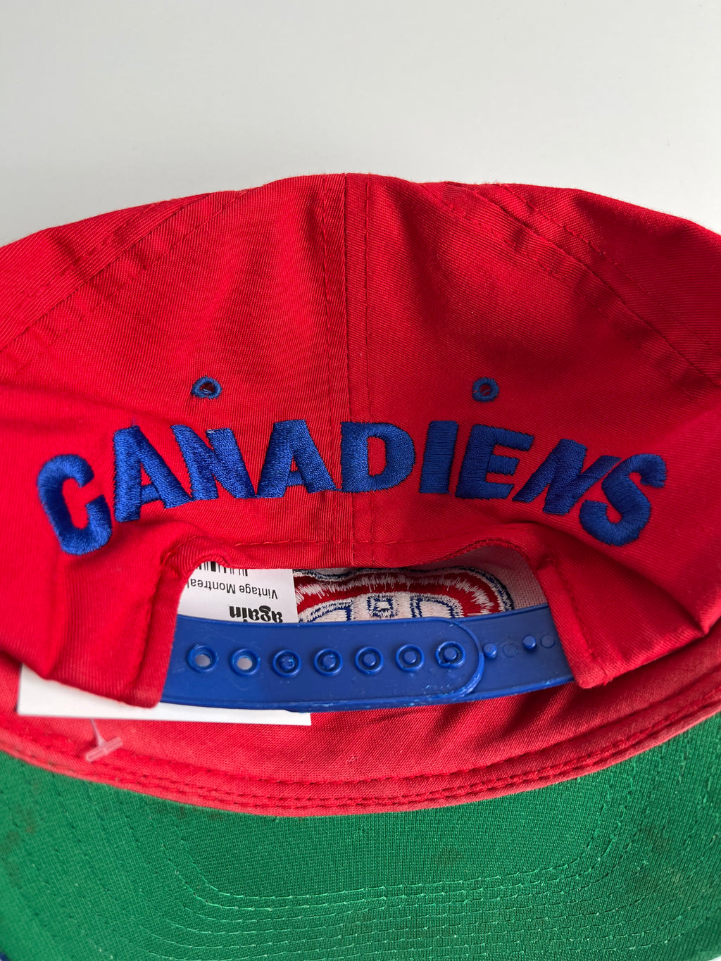 Vintage Competitor Montreal Canadiens Snapback Hat