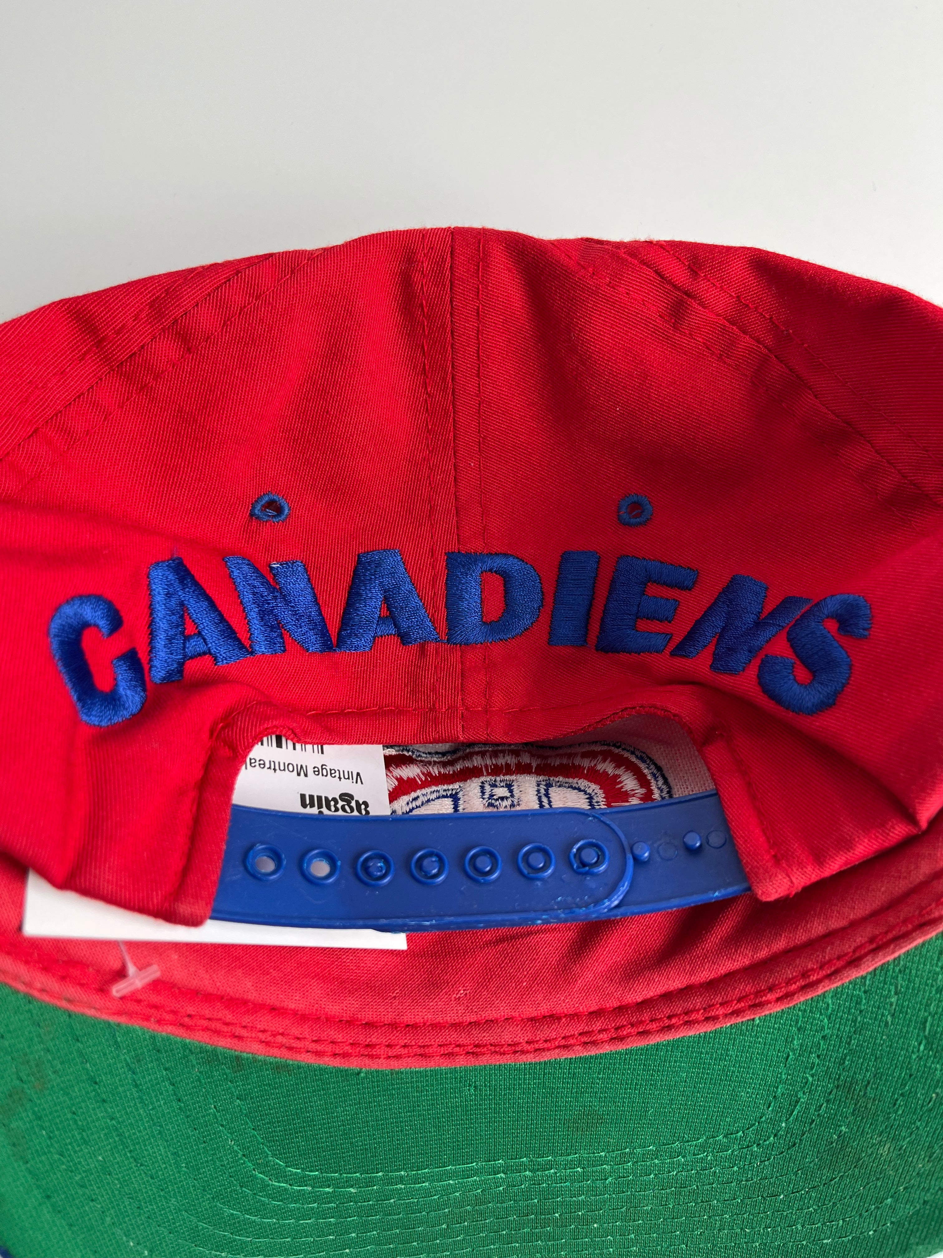 Vintage Competitor Montreal Canadiens Snapback Hat