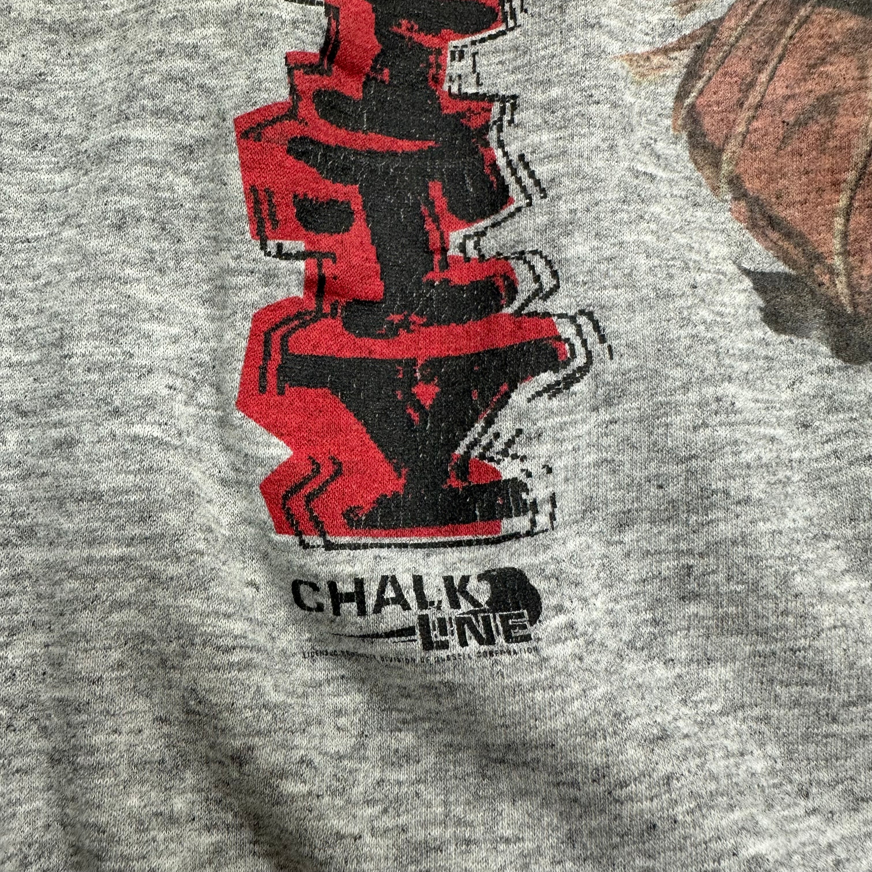 90s Calgary Flames Intensity NHL Crewneck L