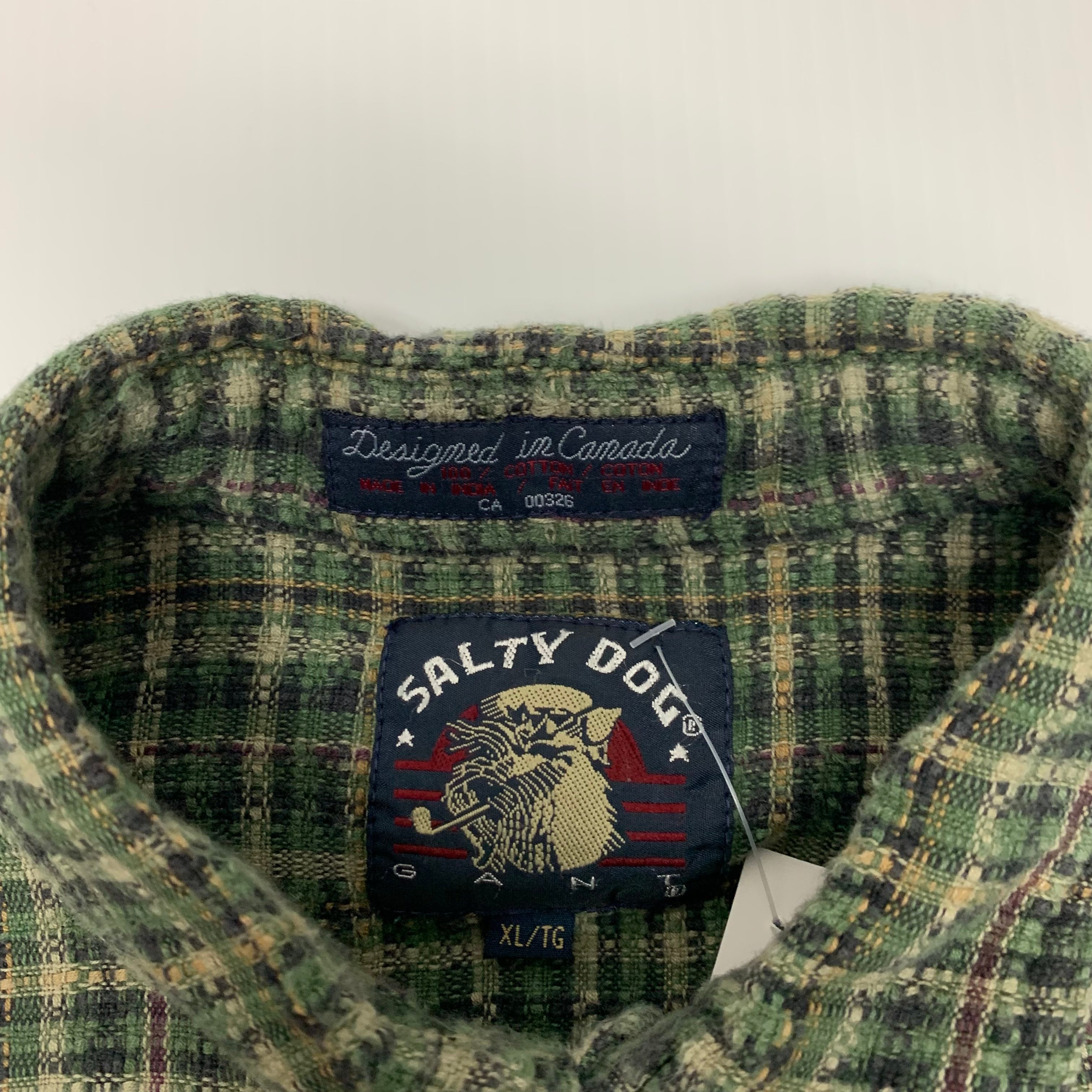 90s Salty Dog Flannel XL