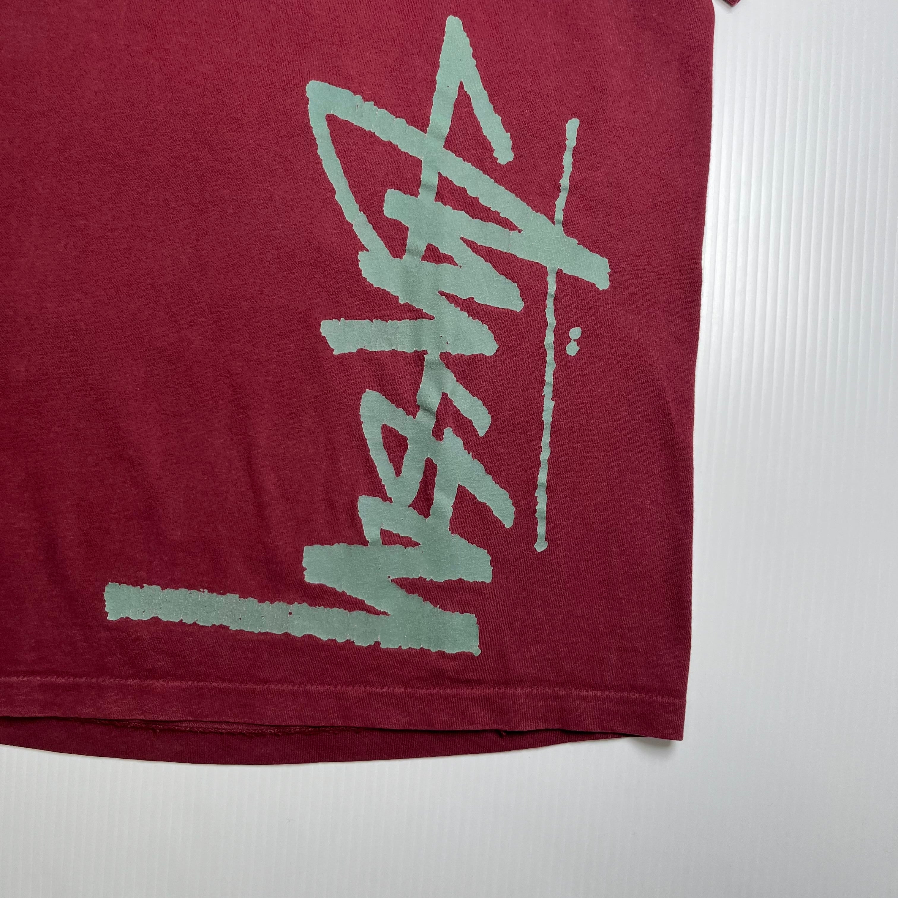 90s Stussy Logo Graphic Tee XL