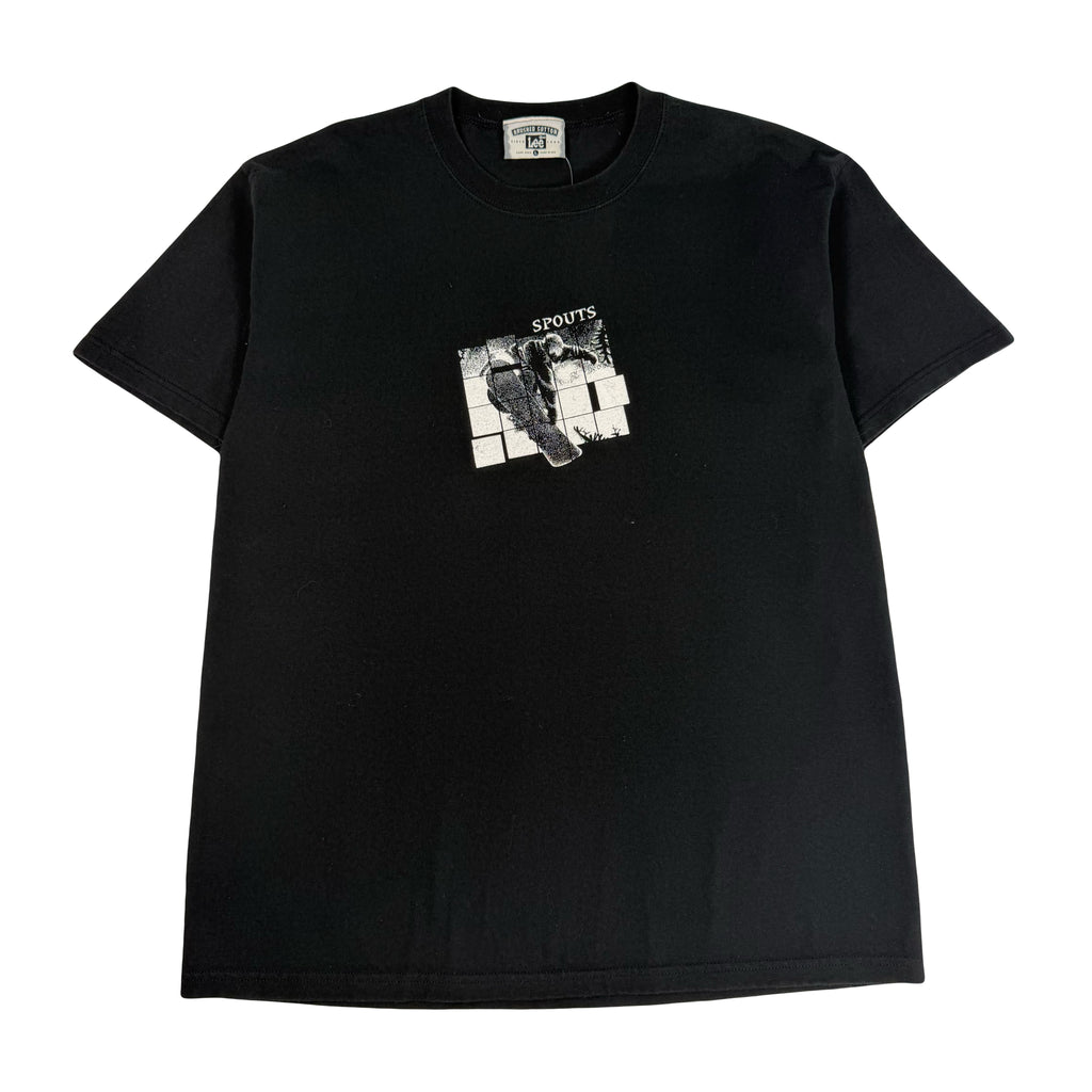 Vintage Spouts Snowboarding Graphic Tee L