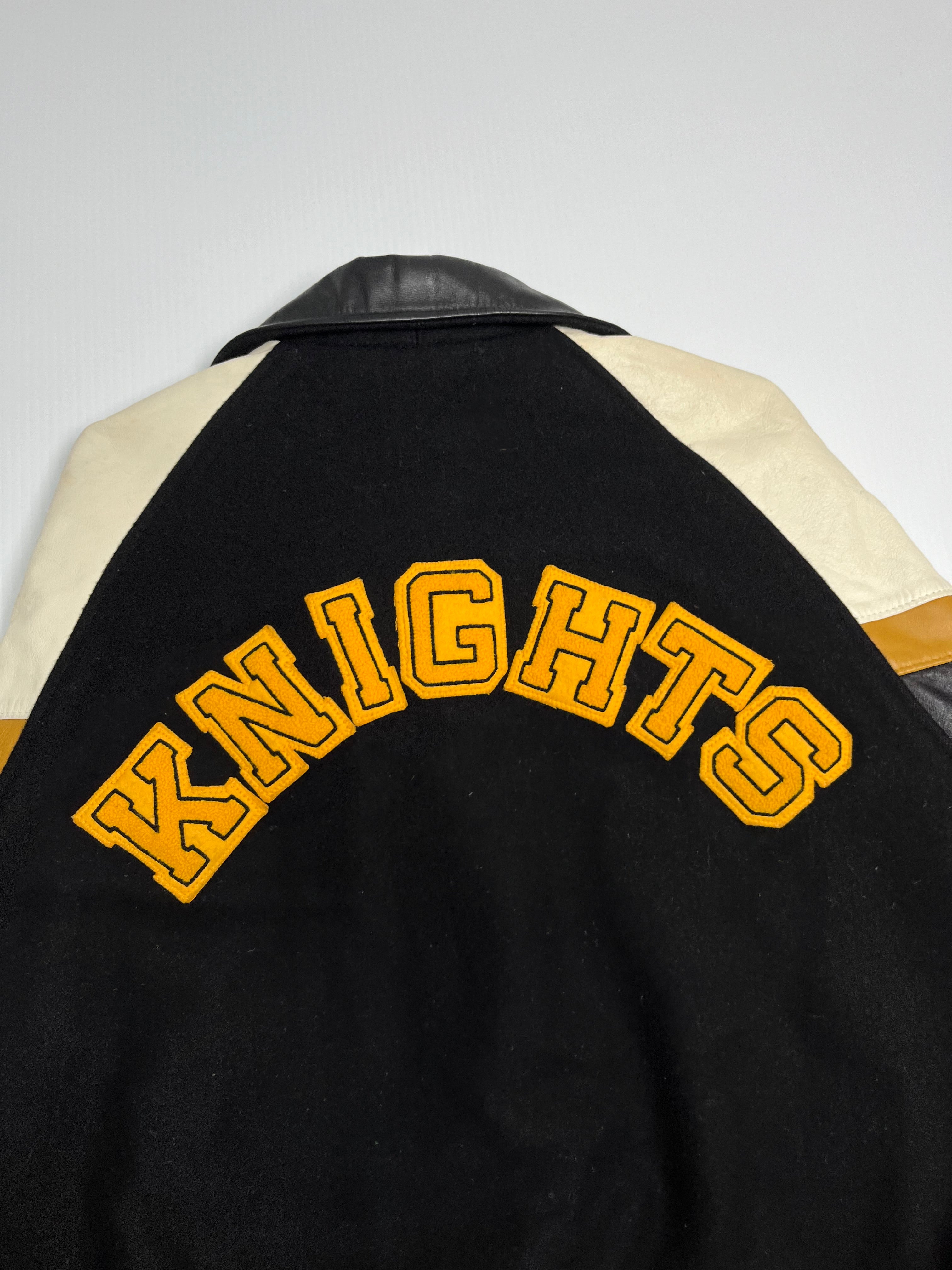 1985 Queen Elizabeth Knights Varsity Jacket M/L