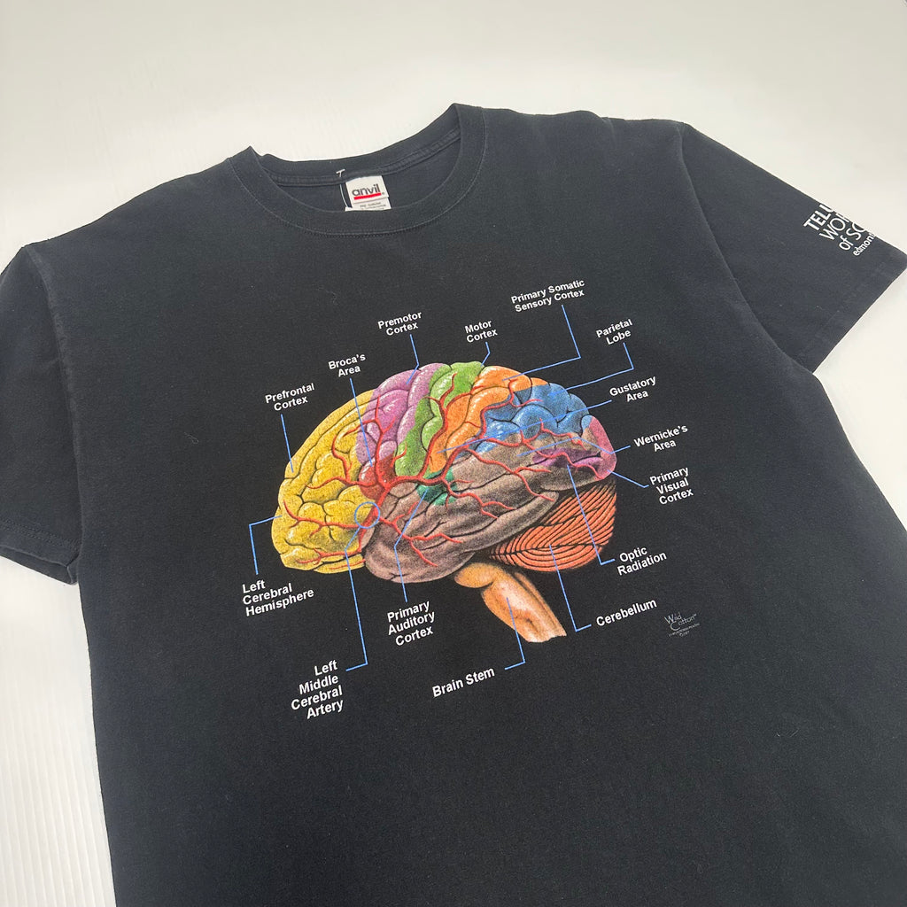 World Of Science Brain Diagram Tee XL
