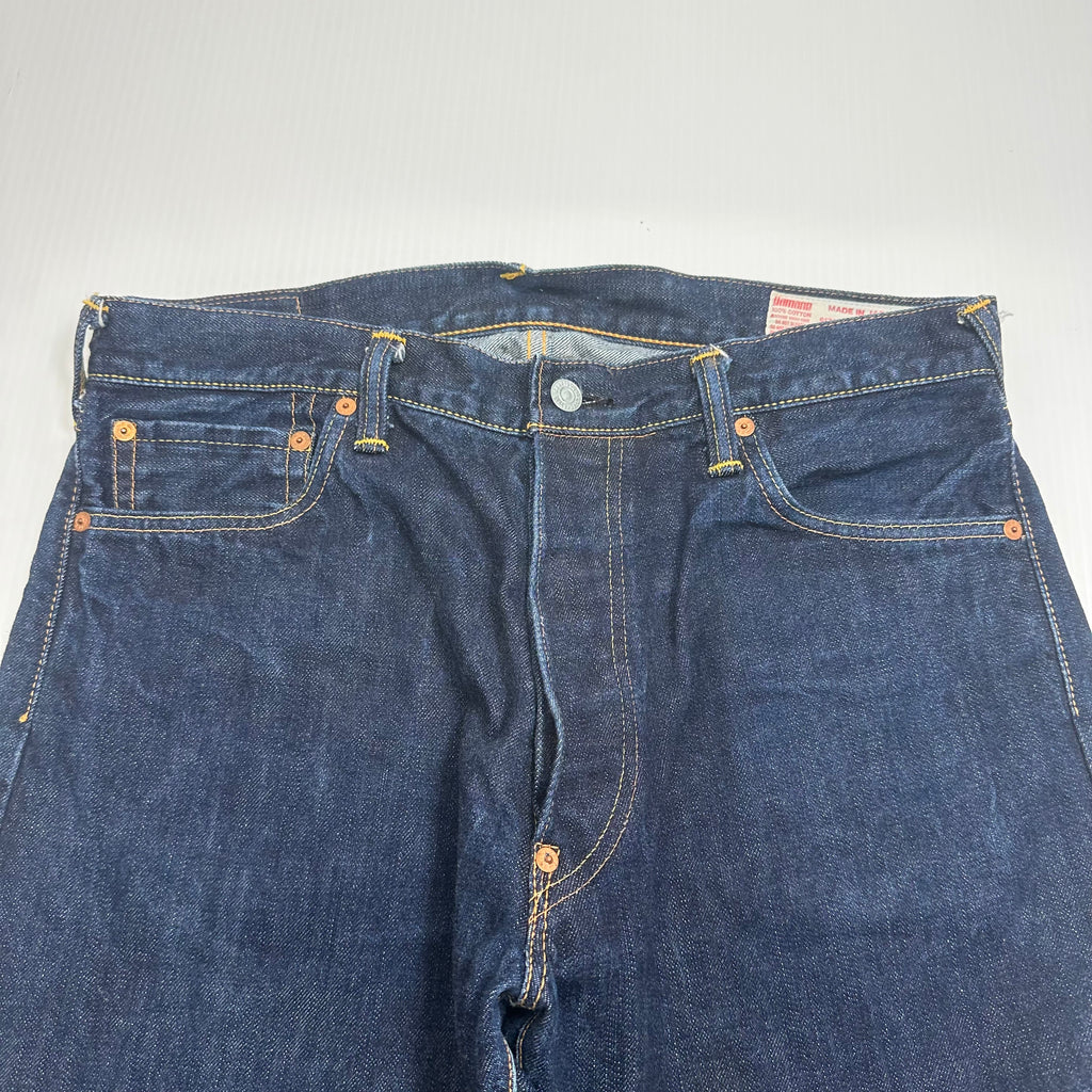 Vintage Evisu Dark Wash Selvedge Denim 34