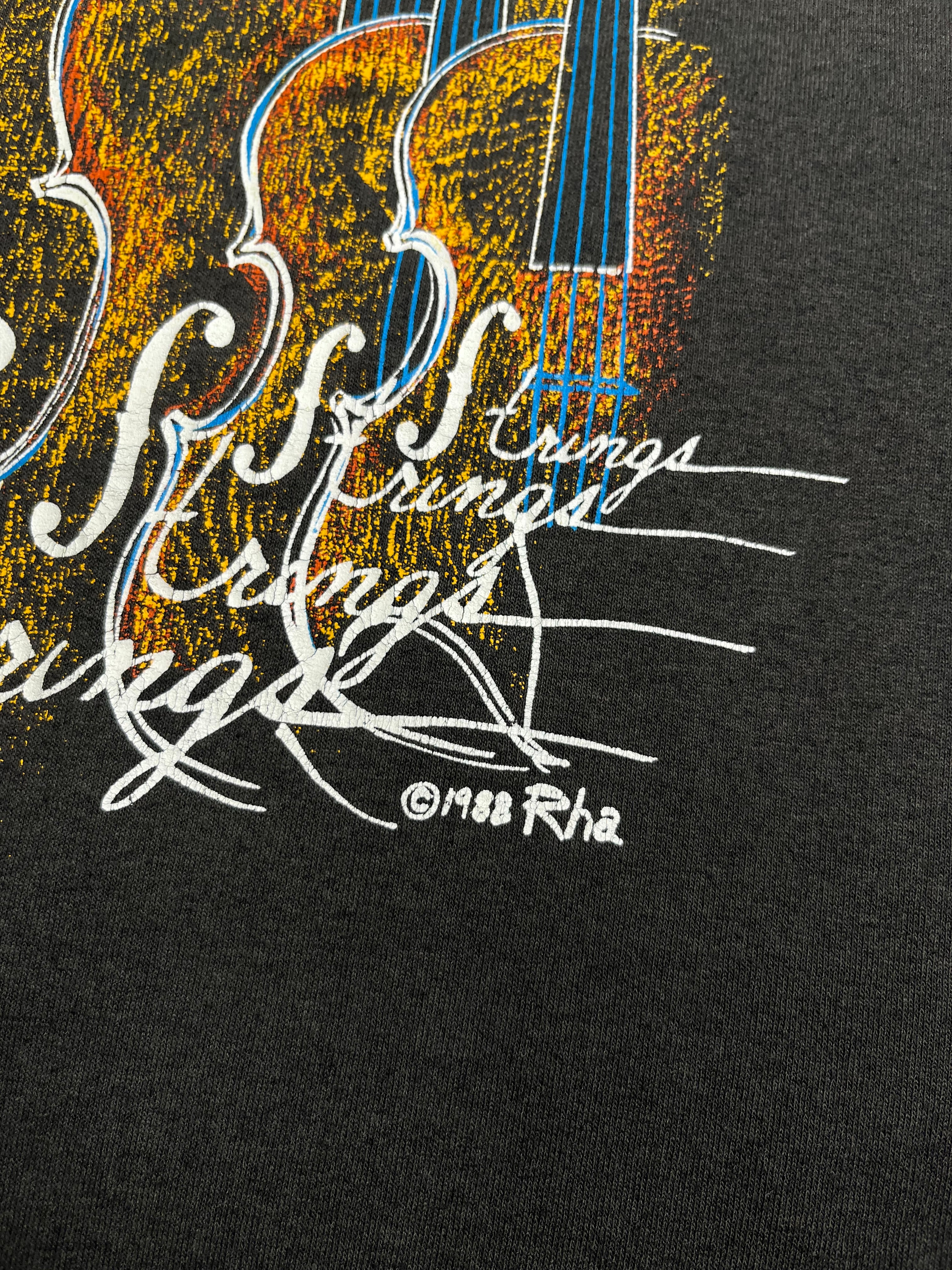 1988 String Instrument Graphic Tee XL