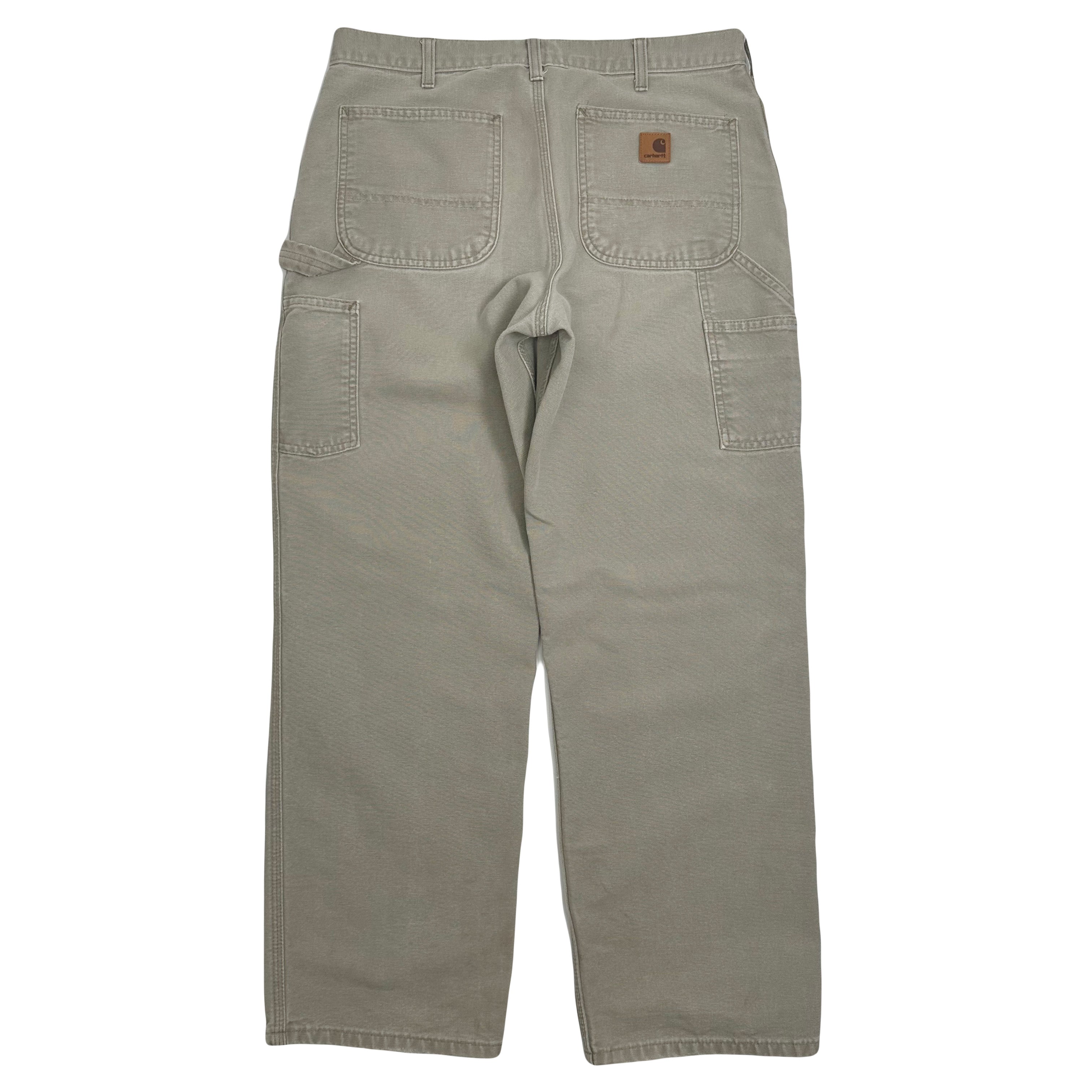 Vintage Carhartt Carpenter Faded Denim 34