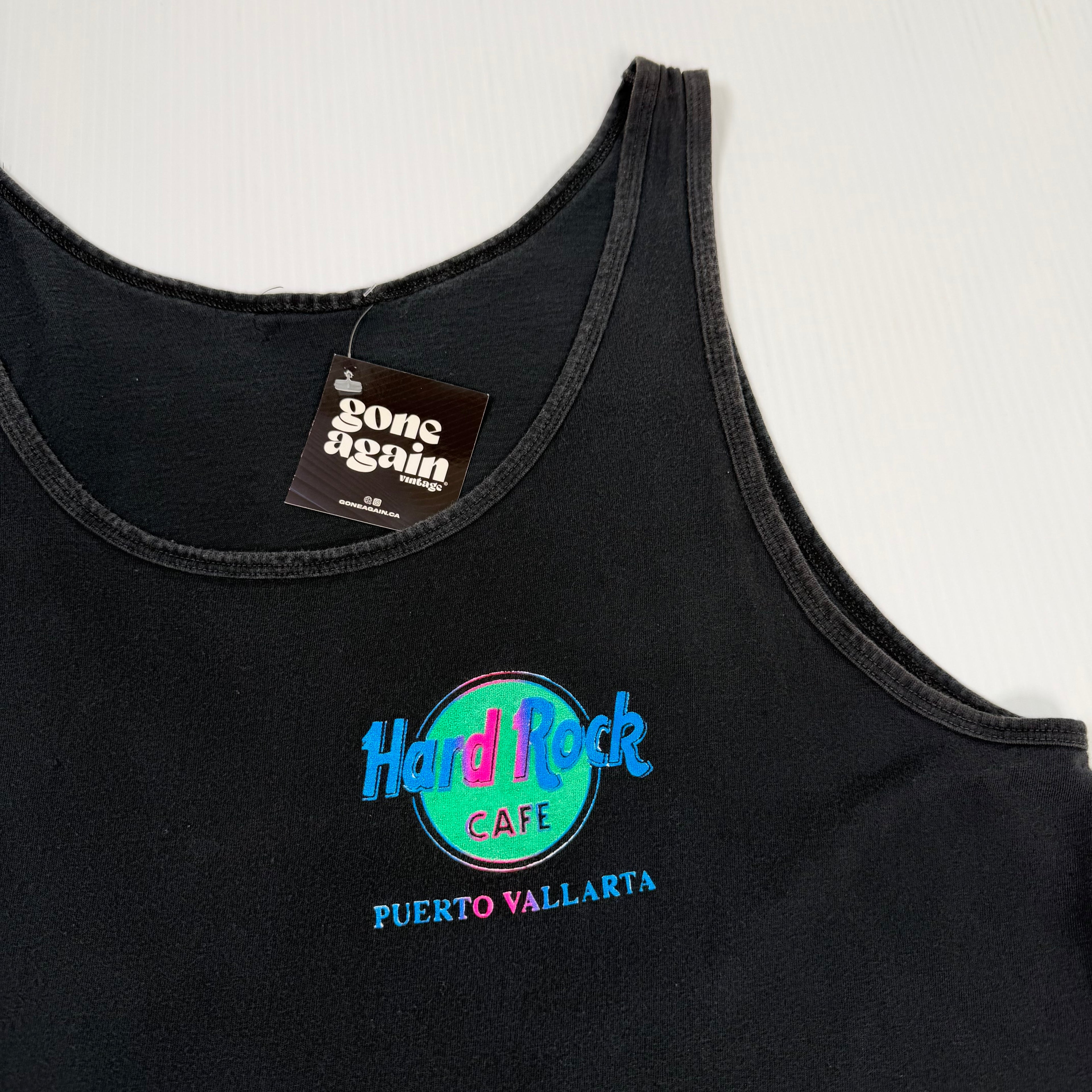 Vintage Hard Rock Cafe Puerto Vallarta Tank Top L