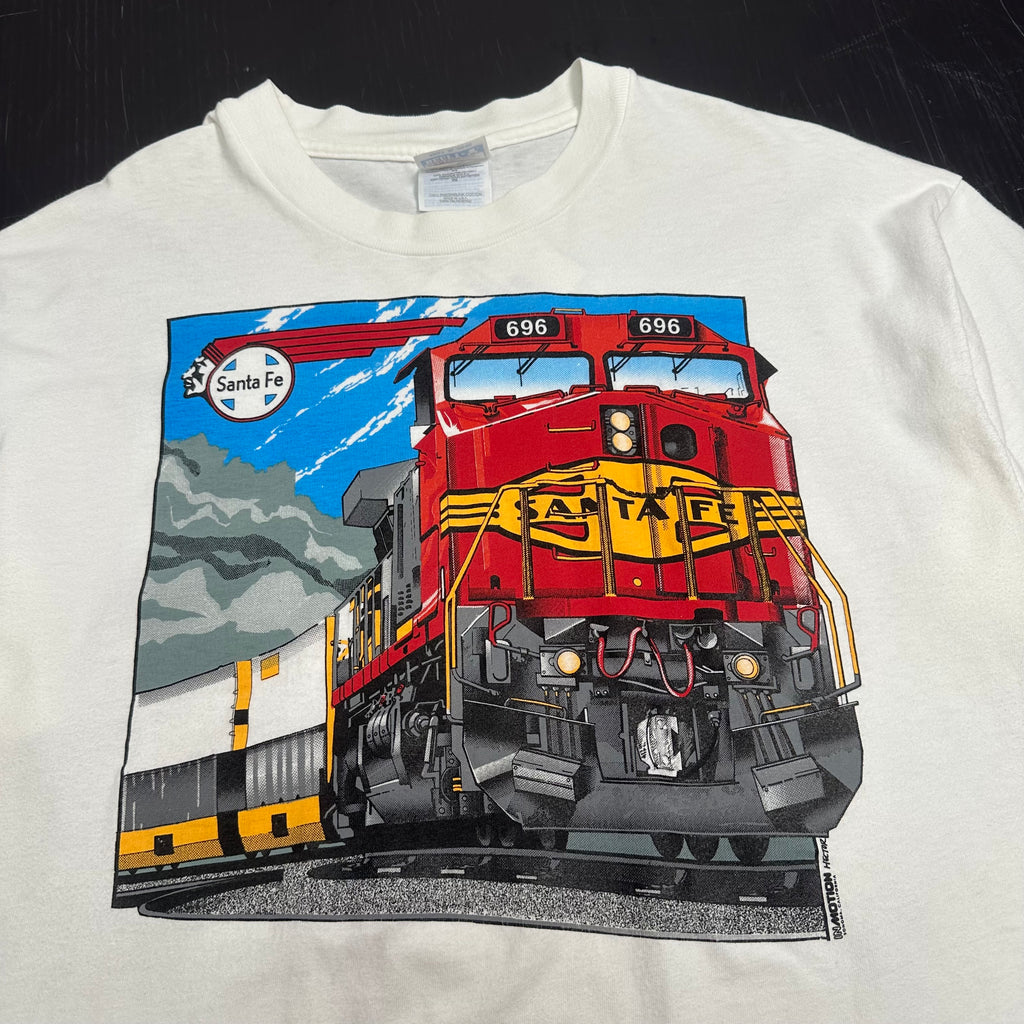 Vintage Santa Fe Train Graphic Tee XL