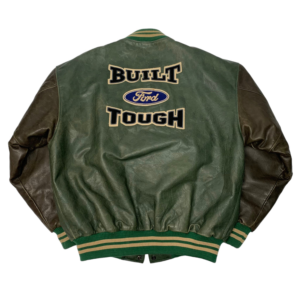 Vintage Roots Built Tough Varsity Jacket