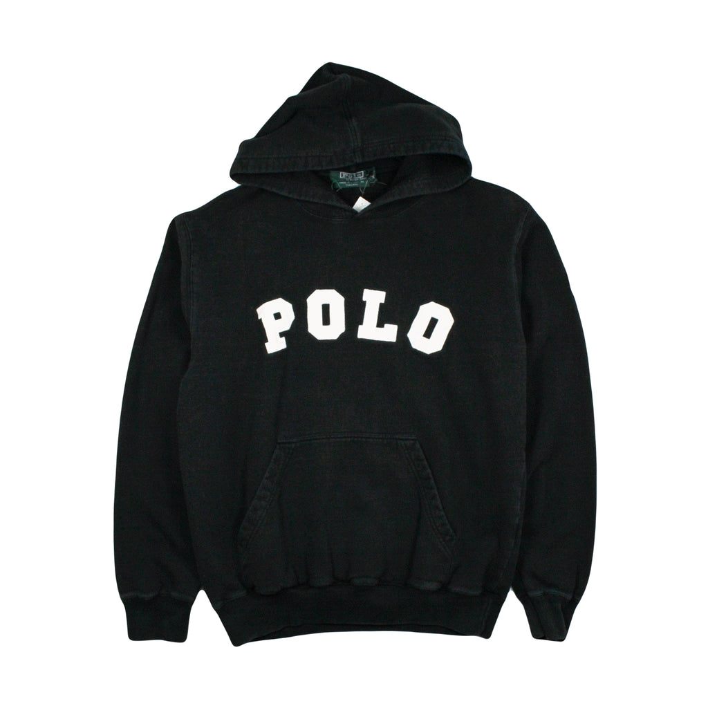 Vintage Polo Ralph Lauren Spellout Hoodie XL
